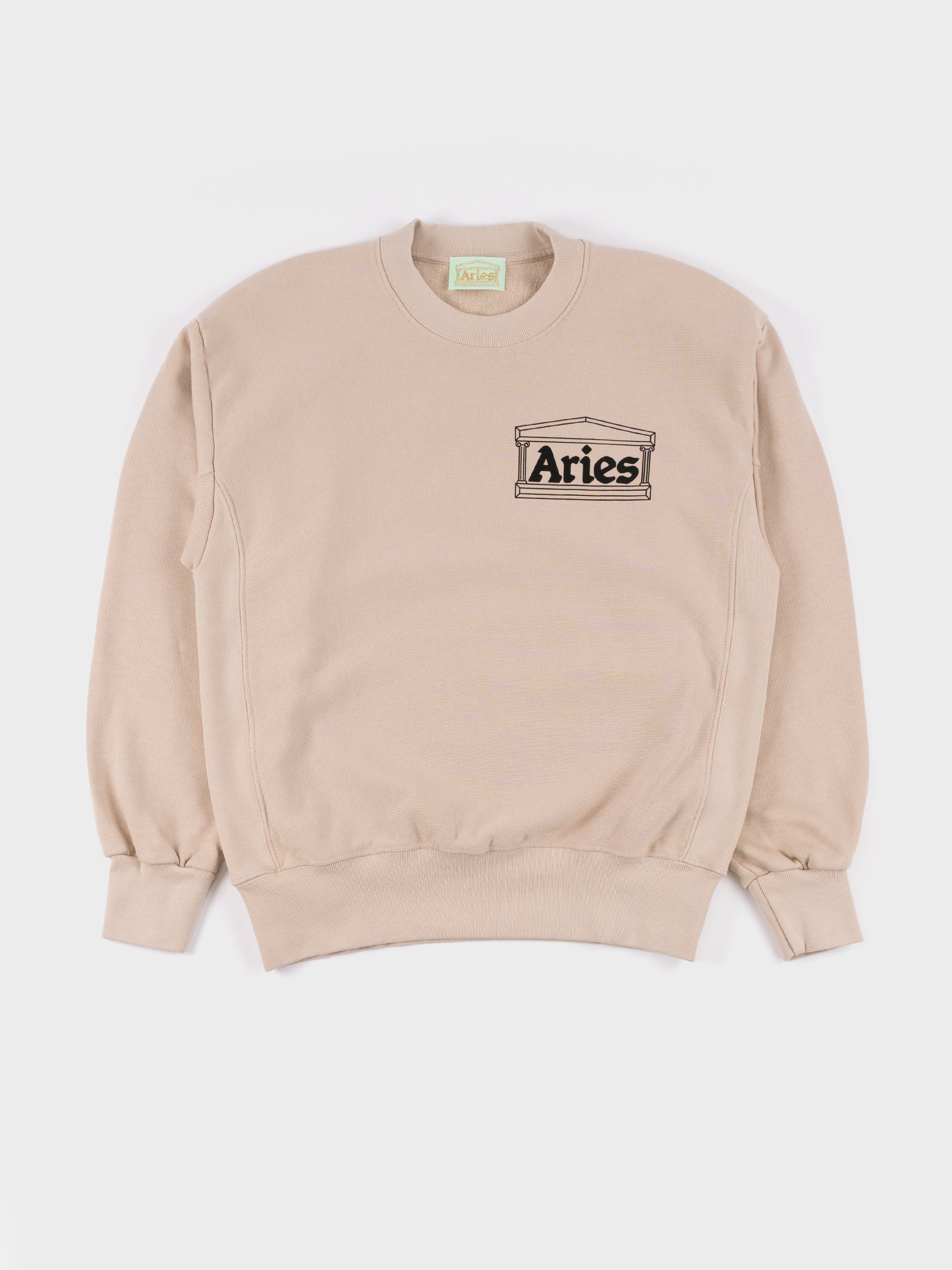 Aries - Premium Temple Sweatshirt Sand