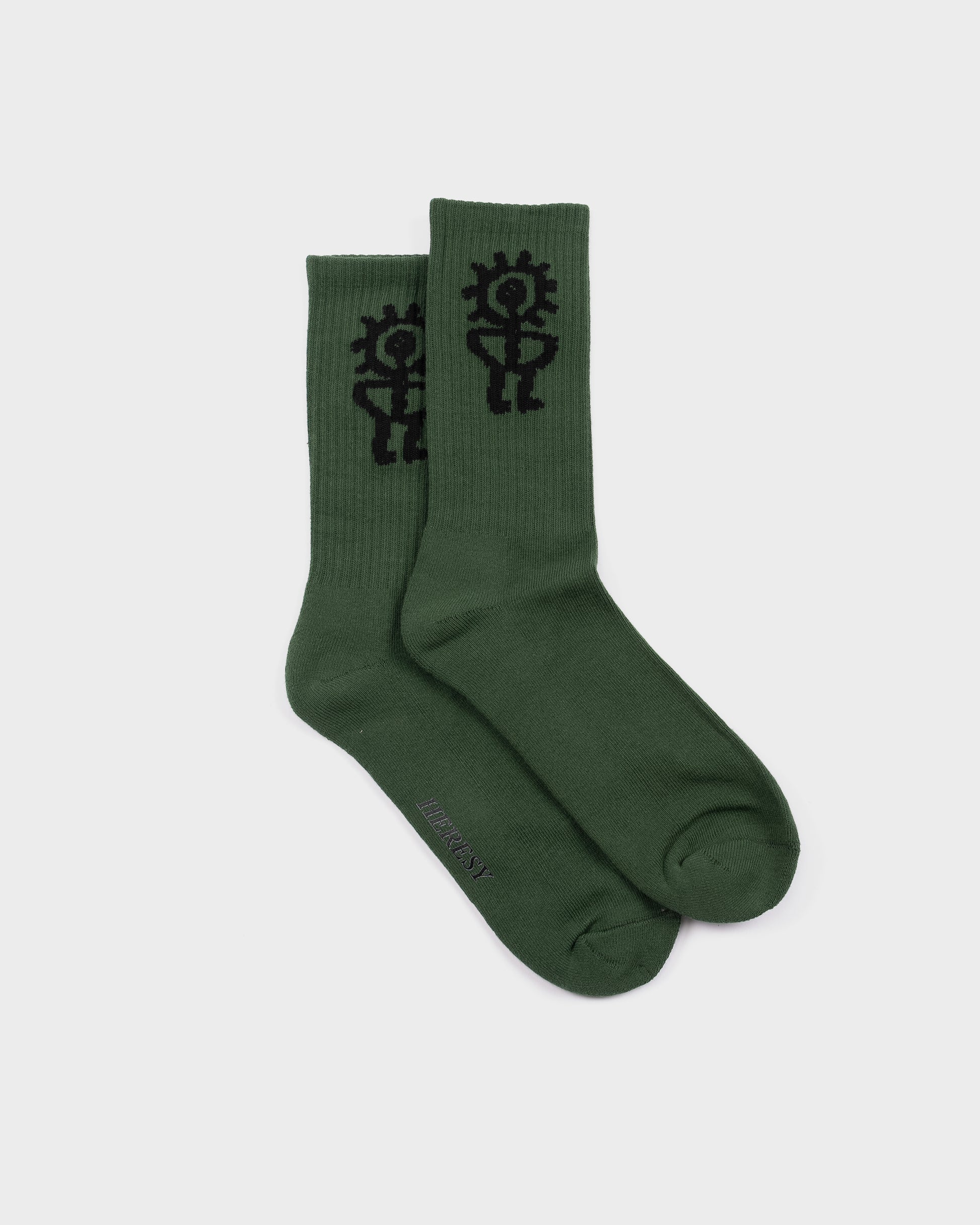 Heresy Sungod Socks - Green
