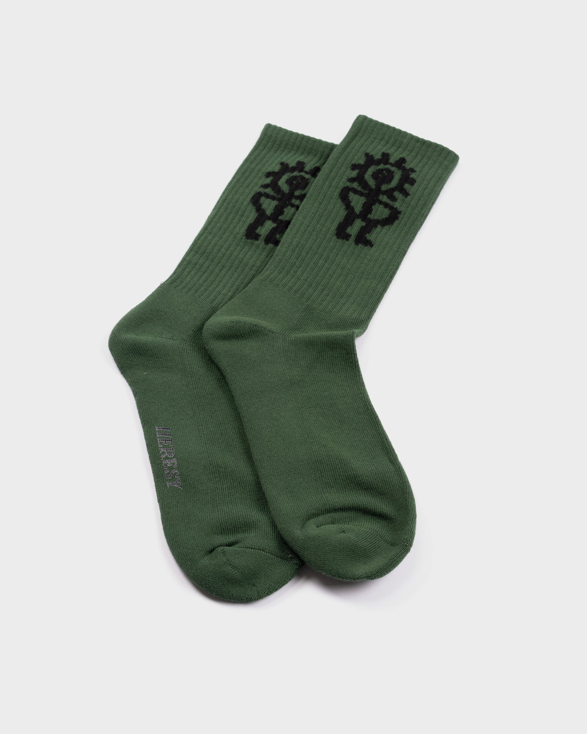 Heresy Sungod Socks - Green