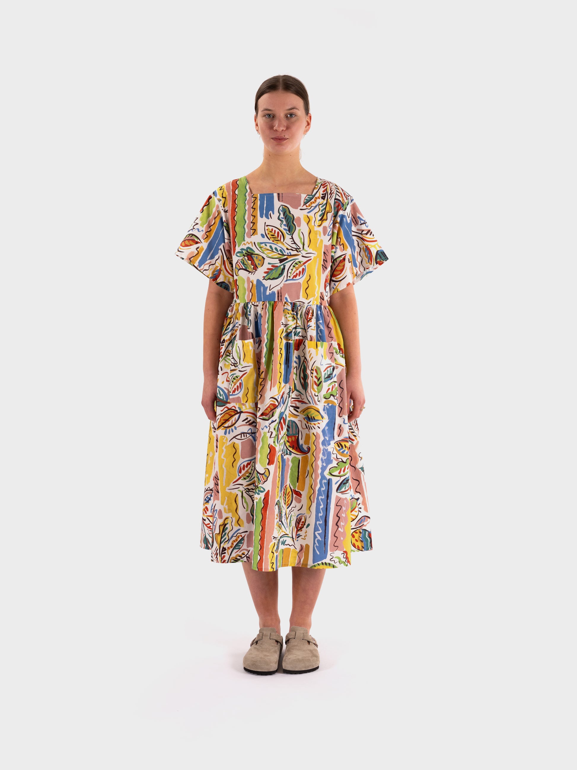 L.F Markey Mitch Dress - Painted Paisley