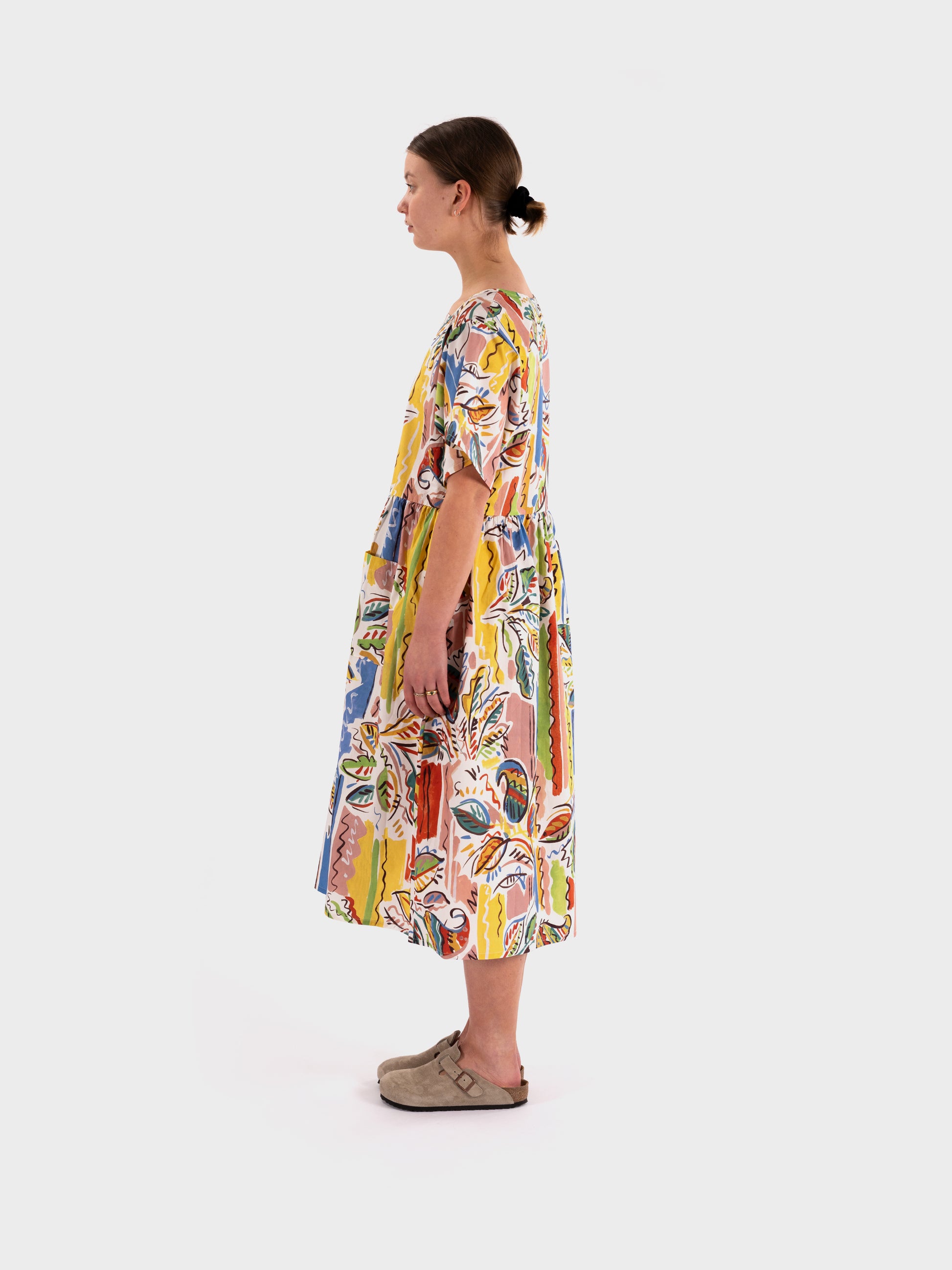 L.F Markey Mitch Dress - Painted Paisley