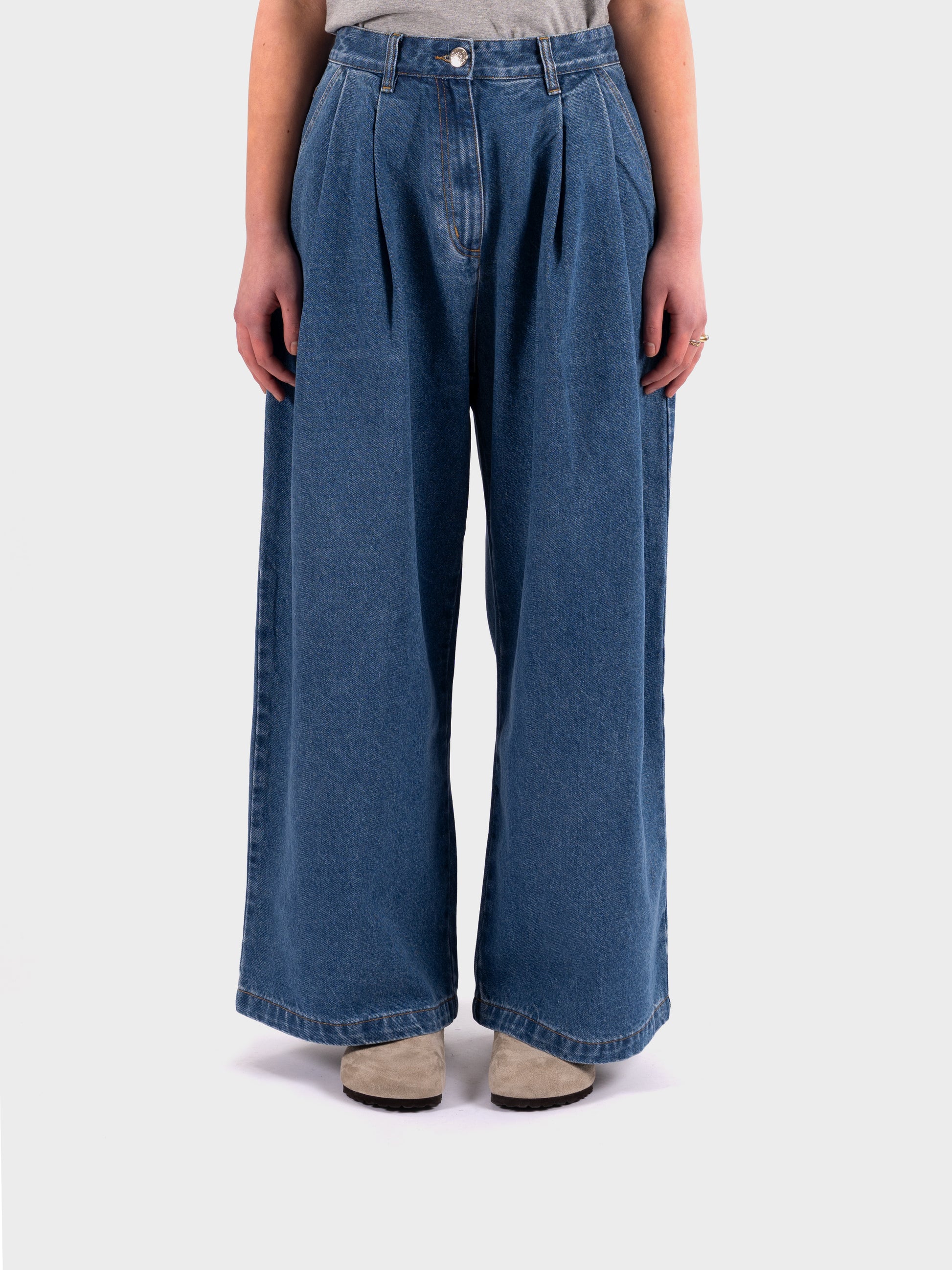 L.F Markey Myles Jeans - Mid Blue