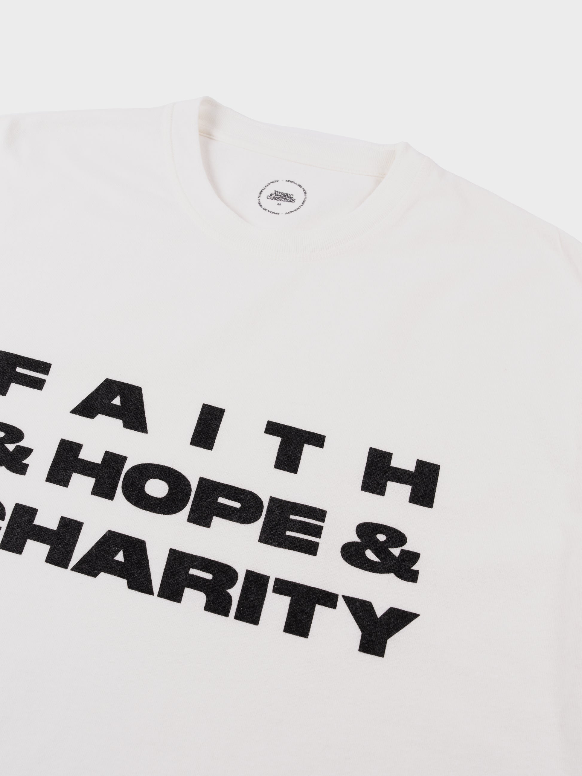 Magic Castles Faith S/S T-Shirt - Off White