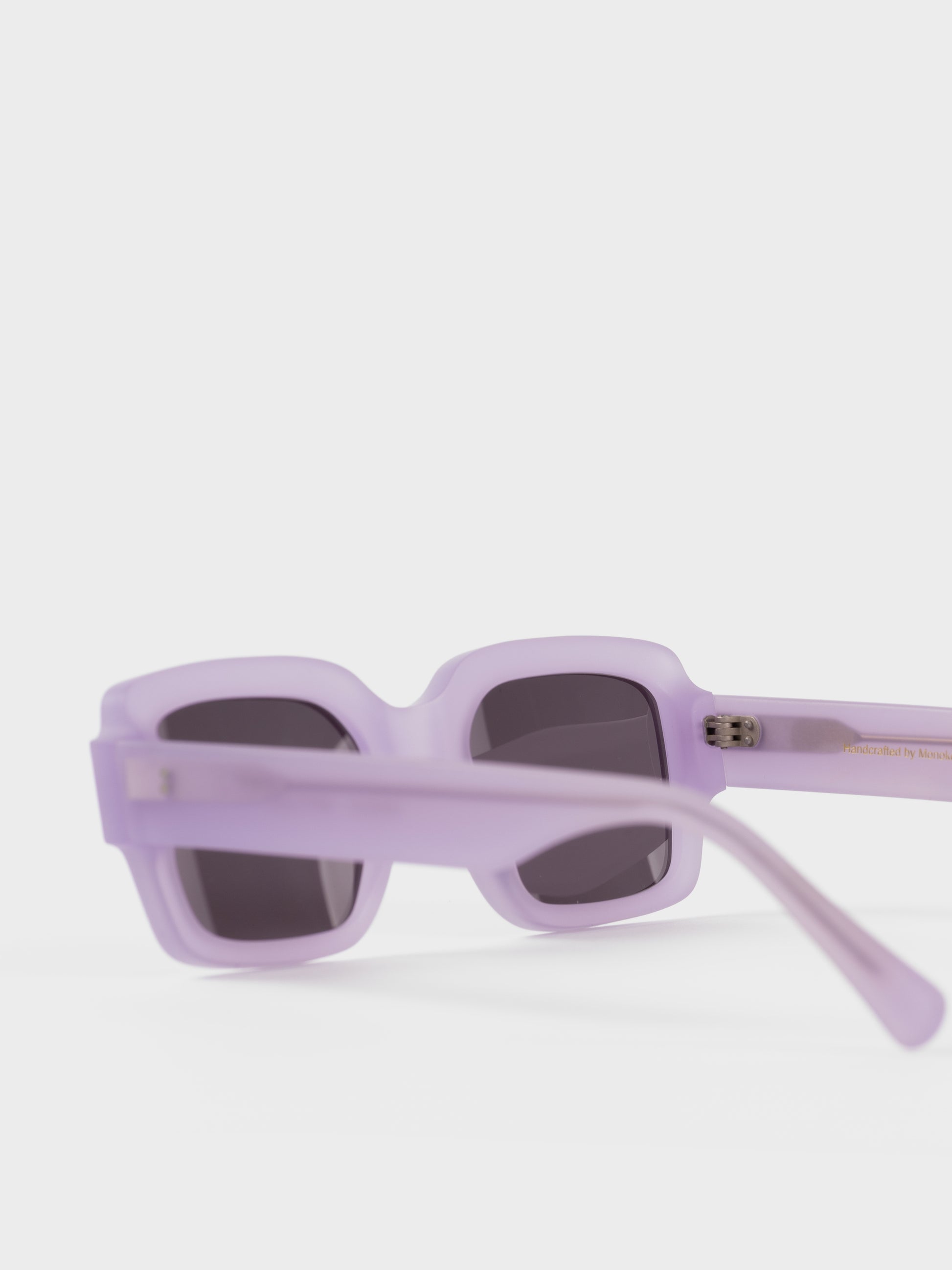 Monokel Sunglasses - Apollo Matt Lilac/Grey Lens