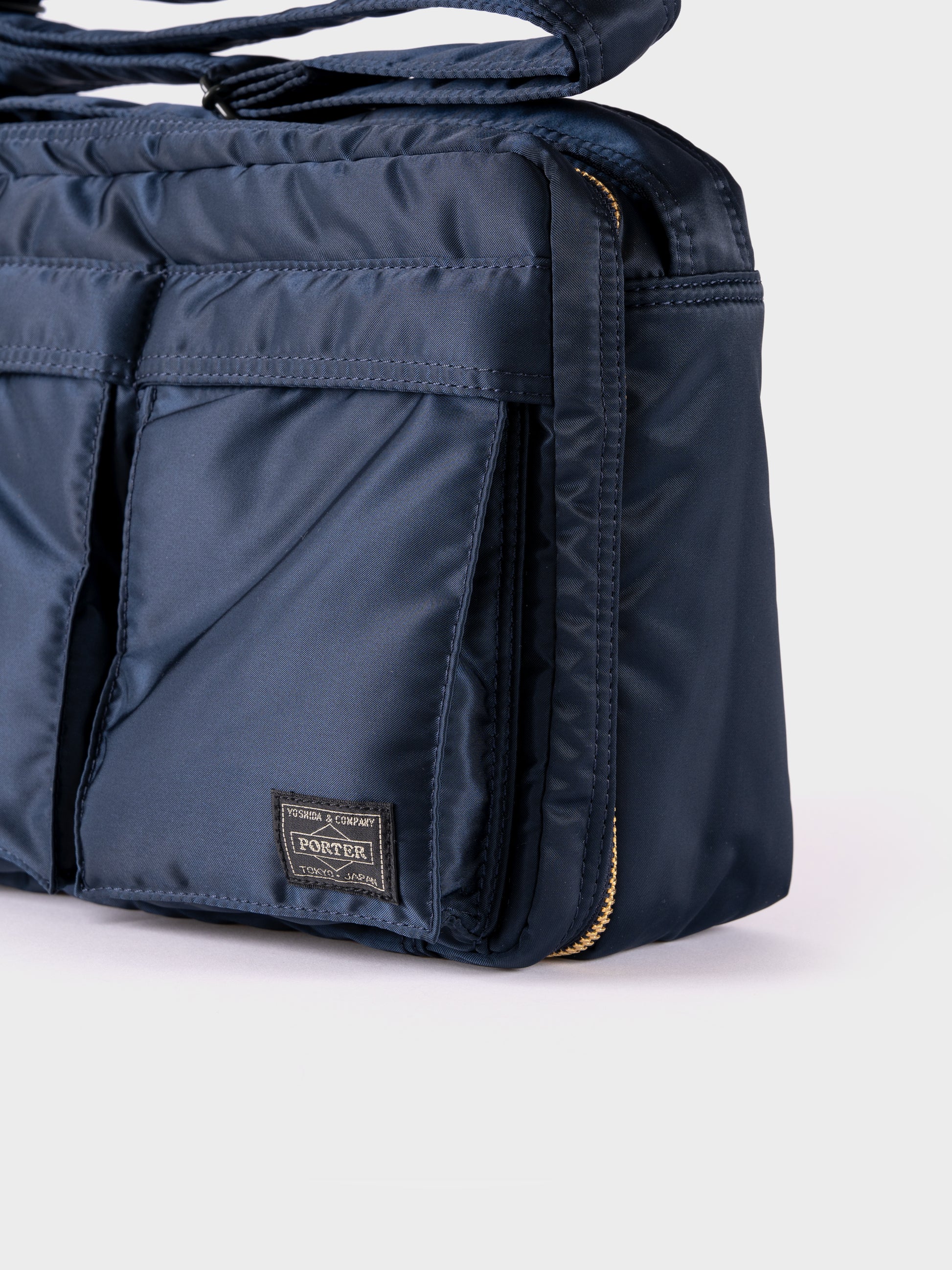 Porter-Yoshida & Co Tanker Shoulder Bag L - Iron Blue