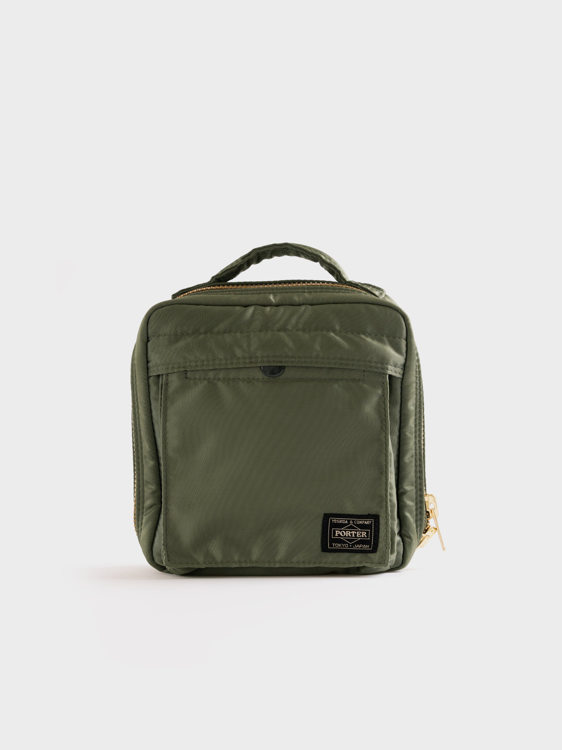 Porter-Yoshida & Co Tanker Square Shoulder Bag - Sage Green