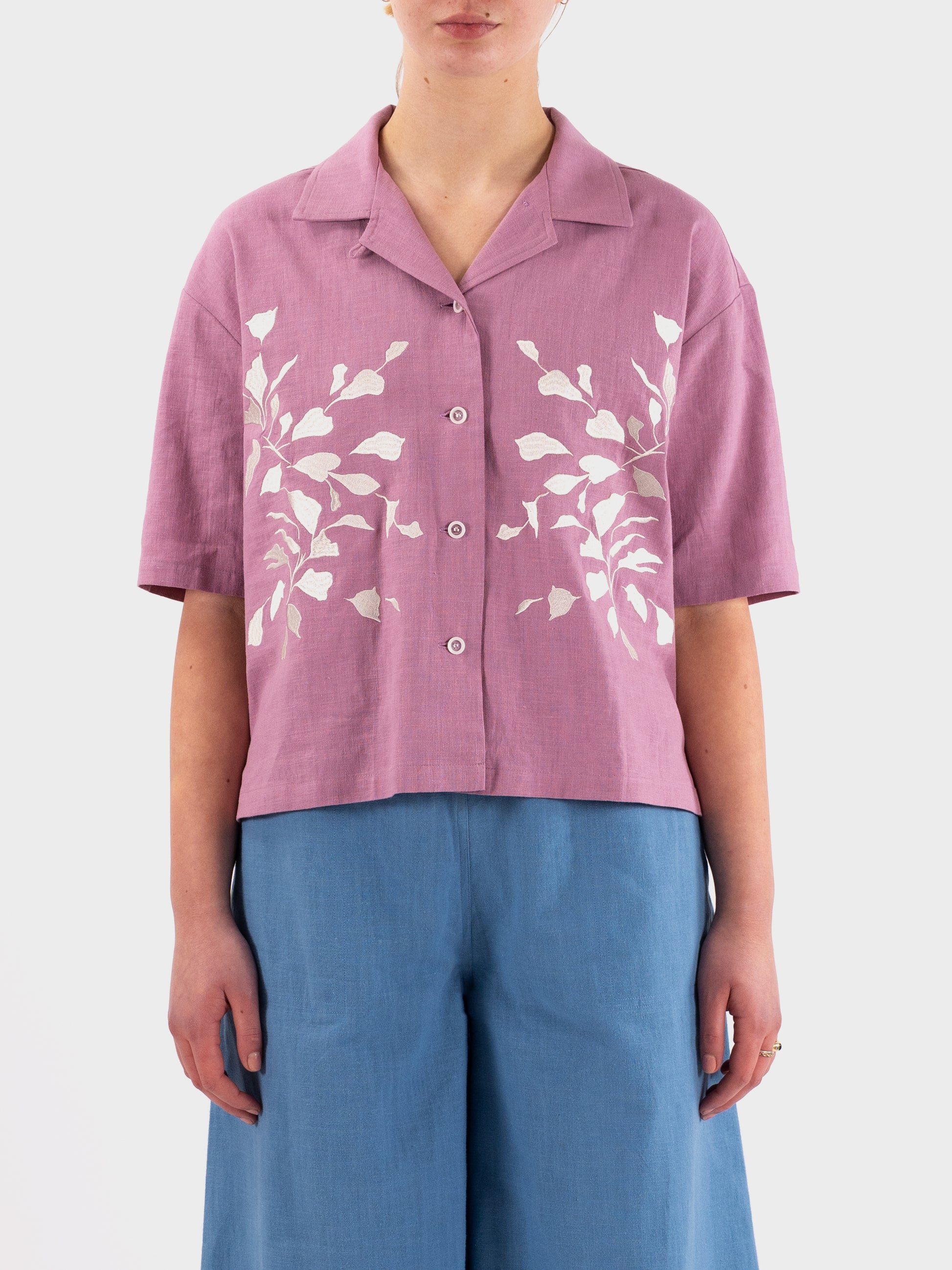 Sideline Odette Shirt - Lilac