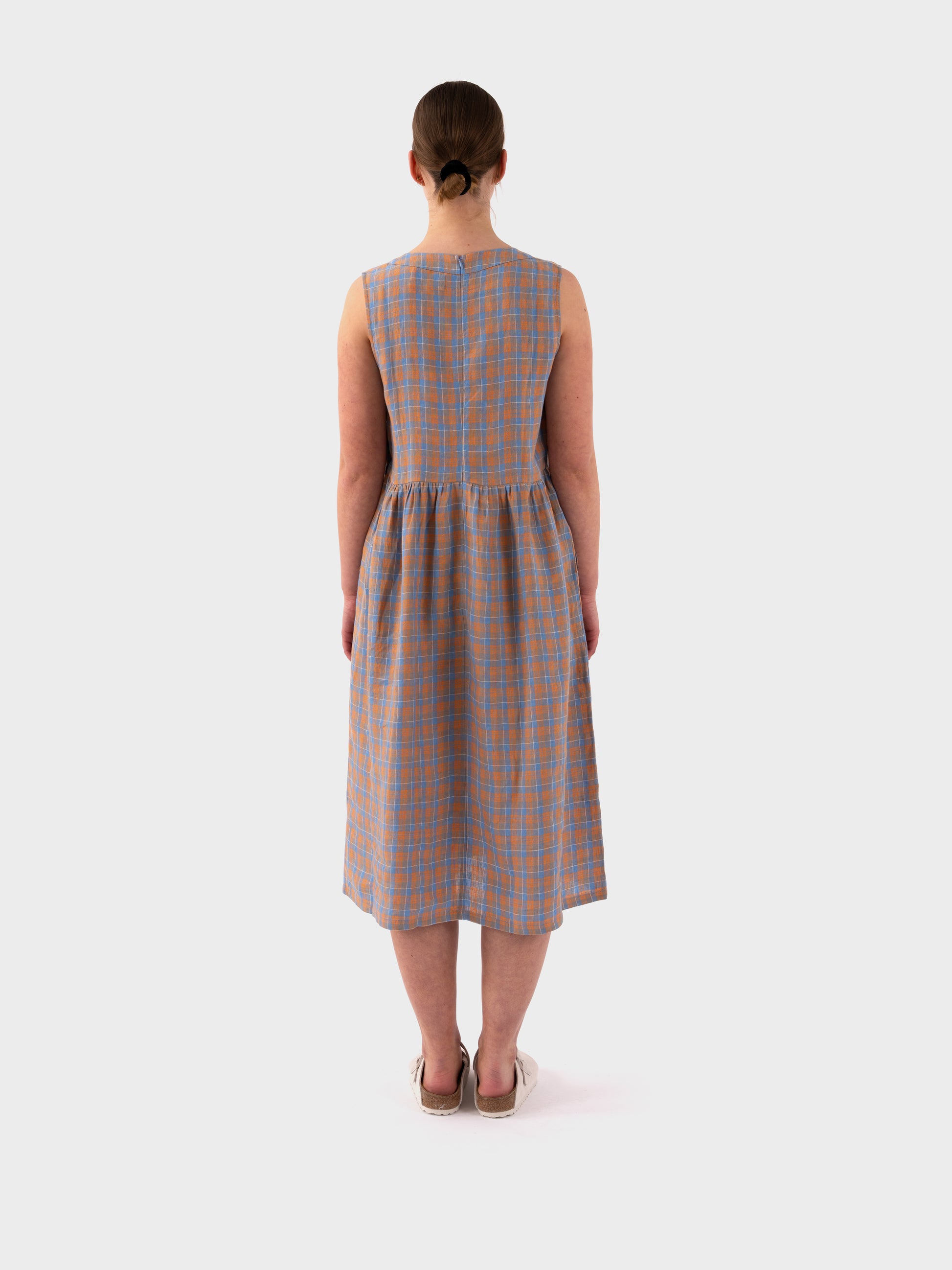 Sideline Tally Dress - Mixed Check