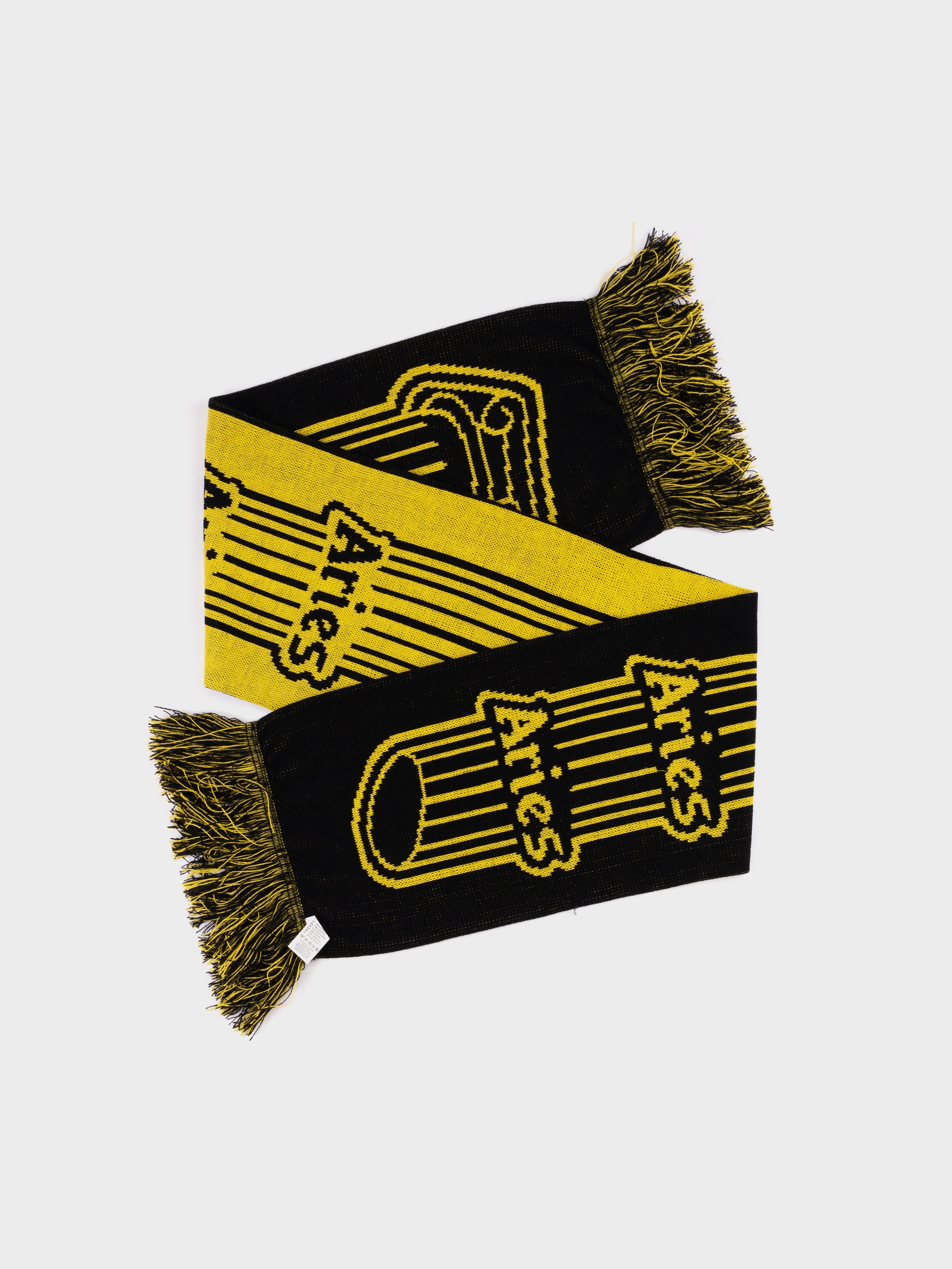 Aries Column Scarf - Black/Yellow – Seven Stones