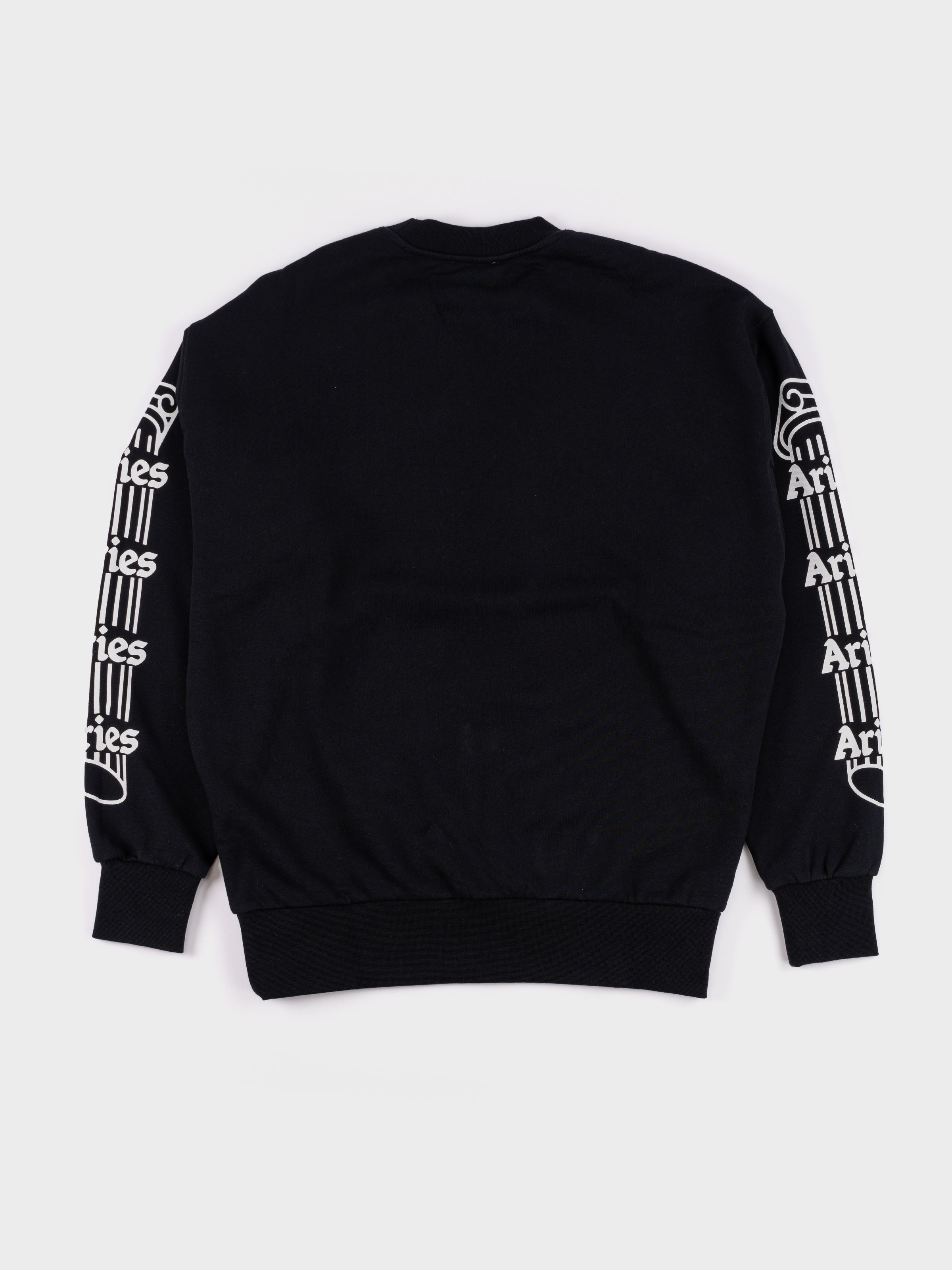 ★ARIES★ U MEGA TEMPLE SWEAT BLACK MEGA TEMPLE SWEAT BLACK Aries Mega Temple Sweat - Black – Goodhood