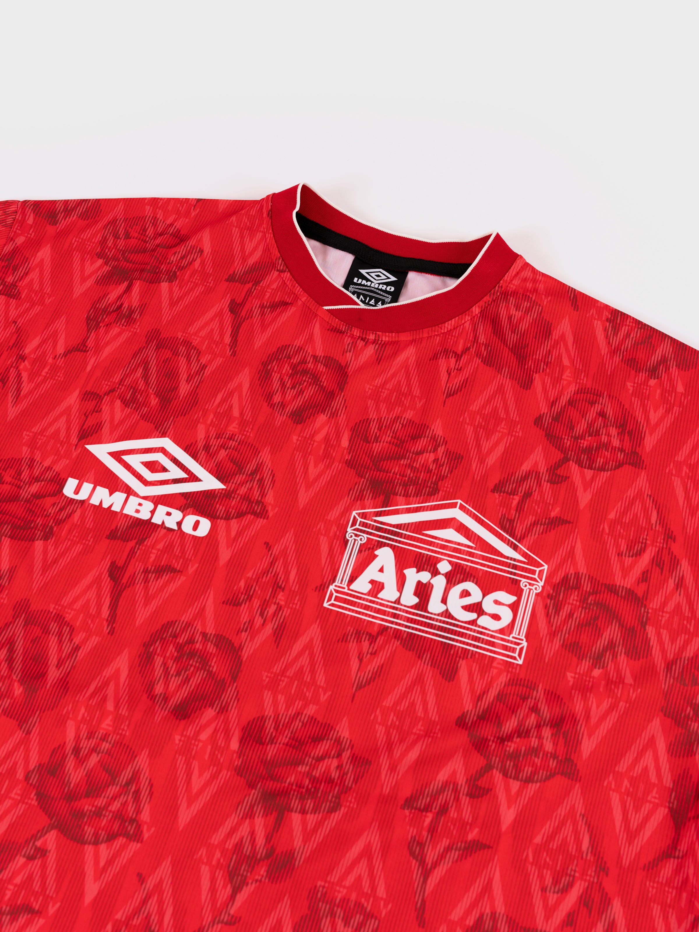 Aries x Umbro Red Roses SS Football Jersey - Red – Seven Stones