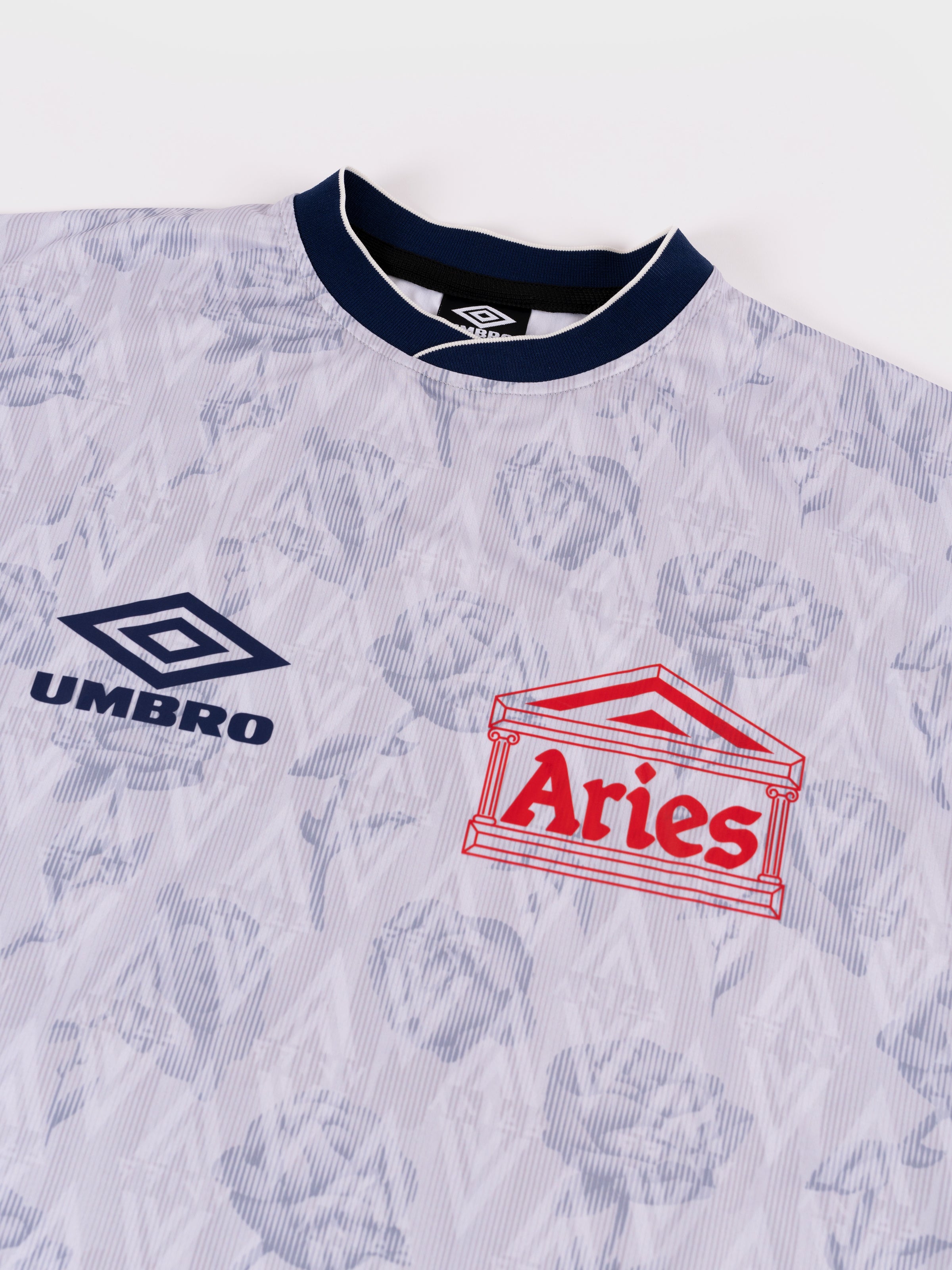 Aries x Umbro White Roses SS Football Jersey - White – Seven Stones