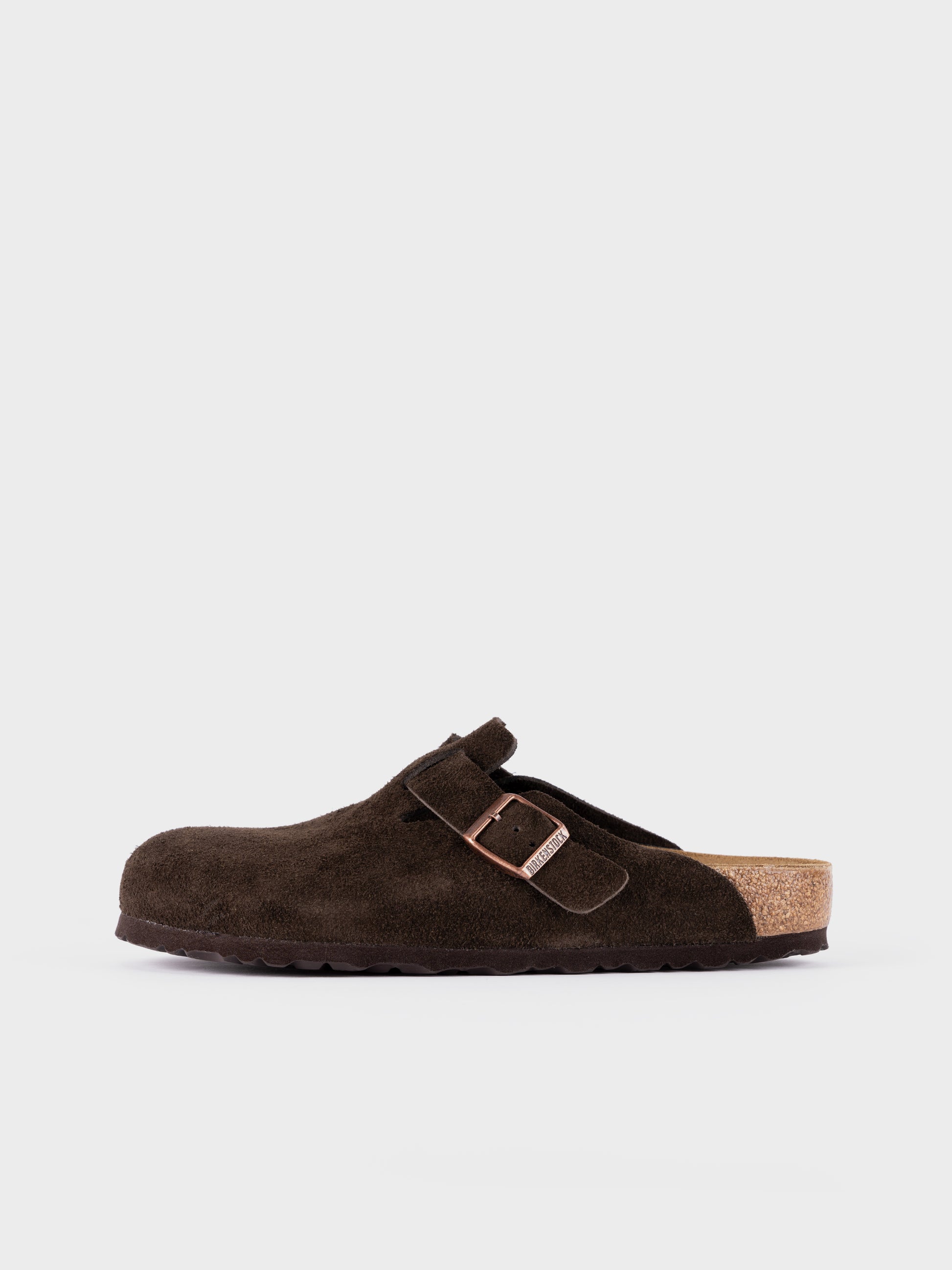 Birkenstock Boston BS Suede - Mocca