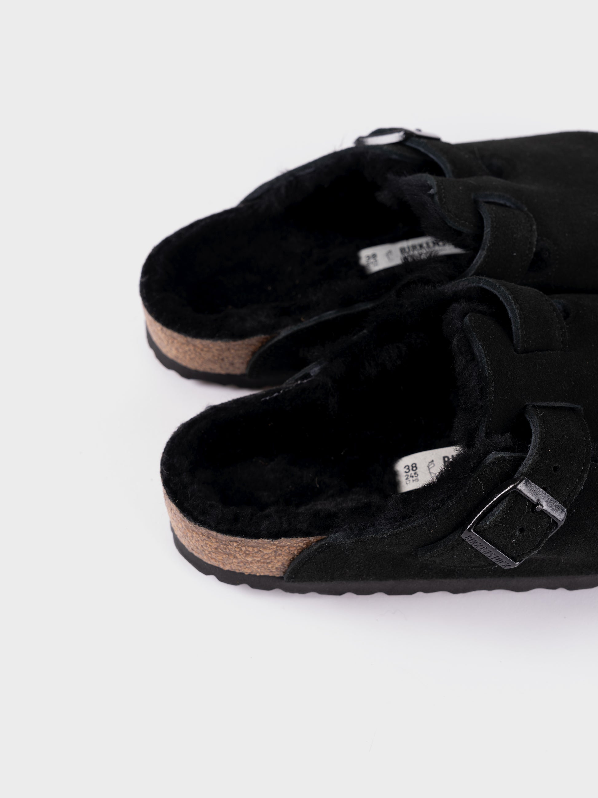 Birkenstock Boston Shearling - Black