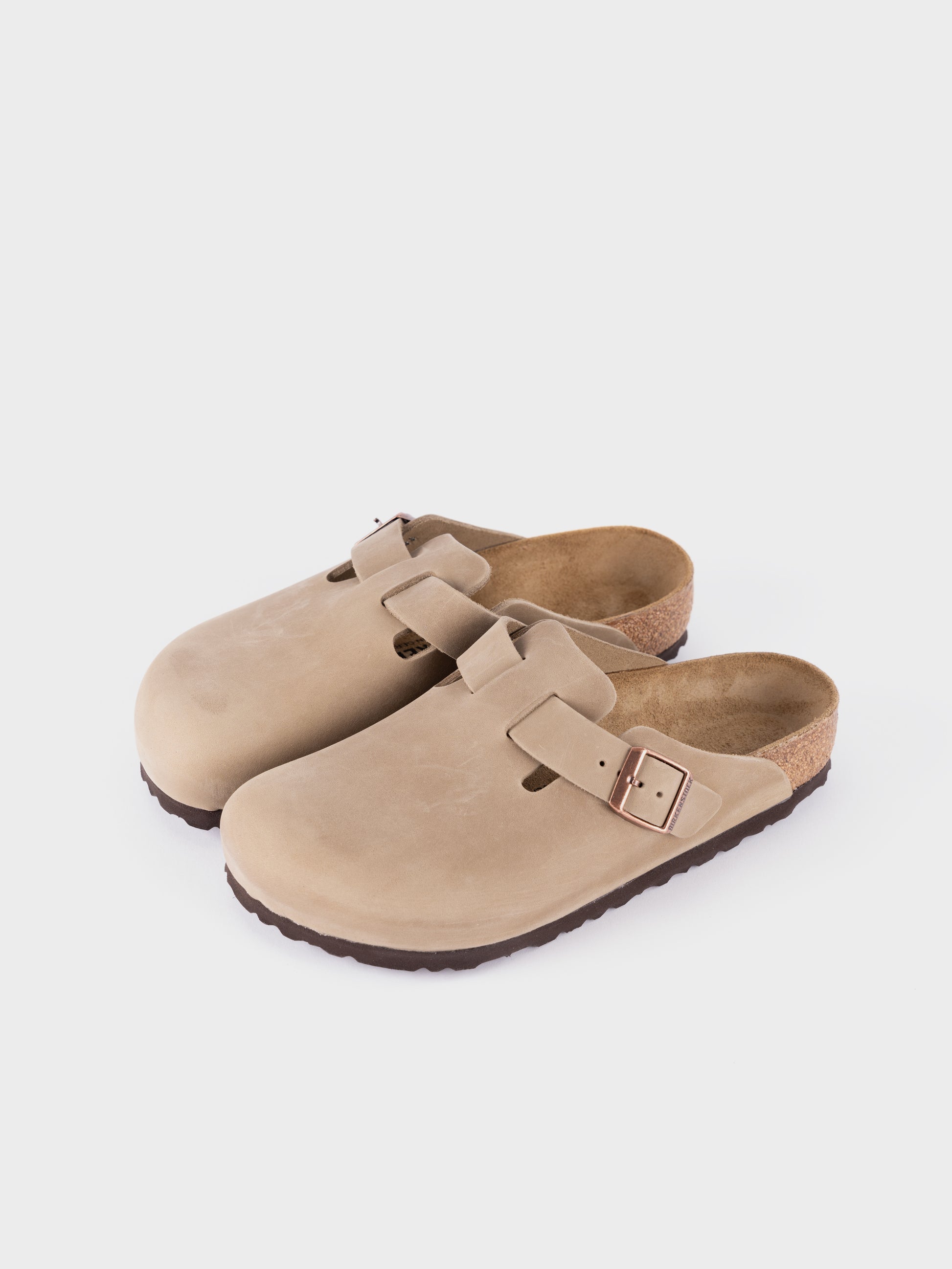 Birkenstock Boston - Tobacco Brown Leather