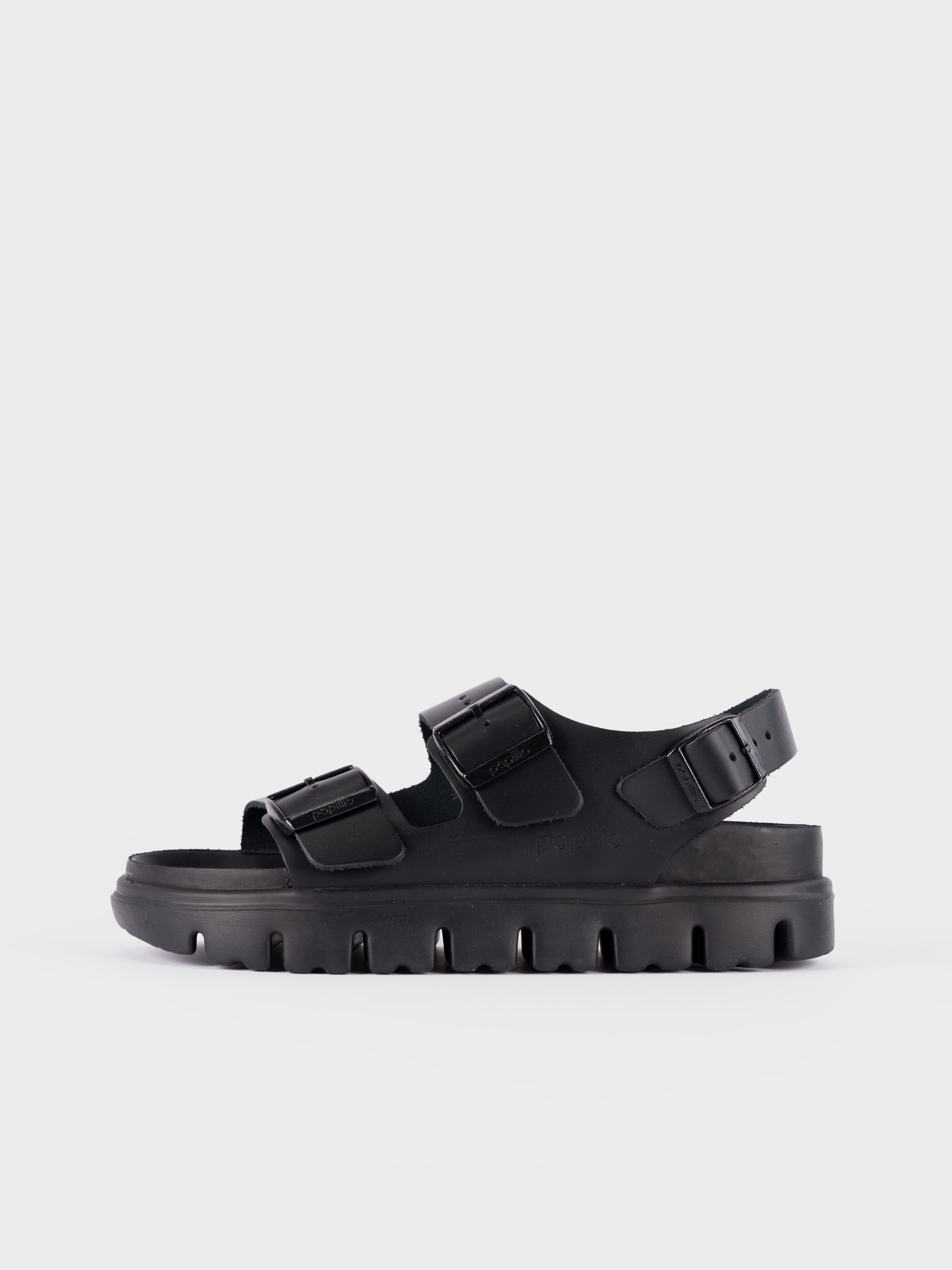 Birkenstock Papillio Chunky Milano Black Seven Stones