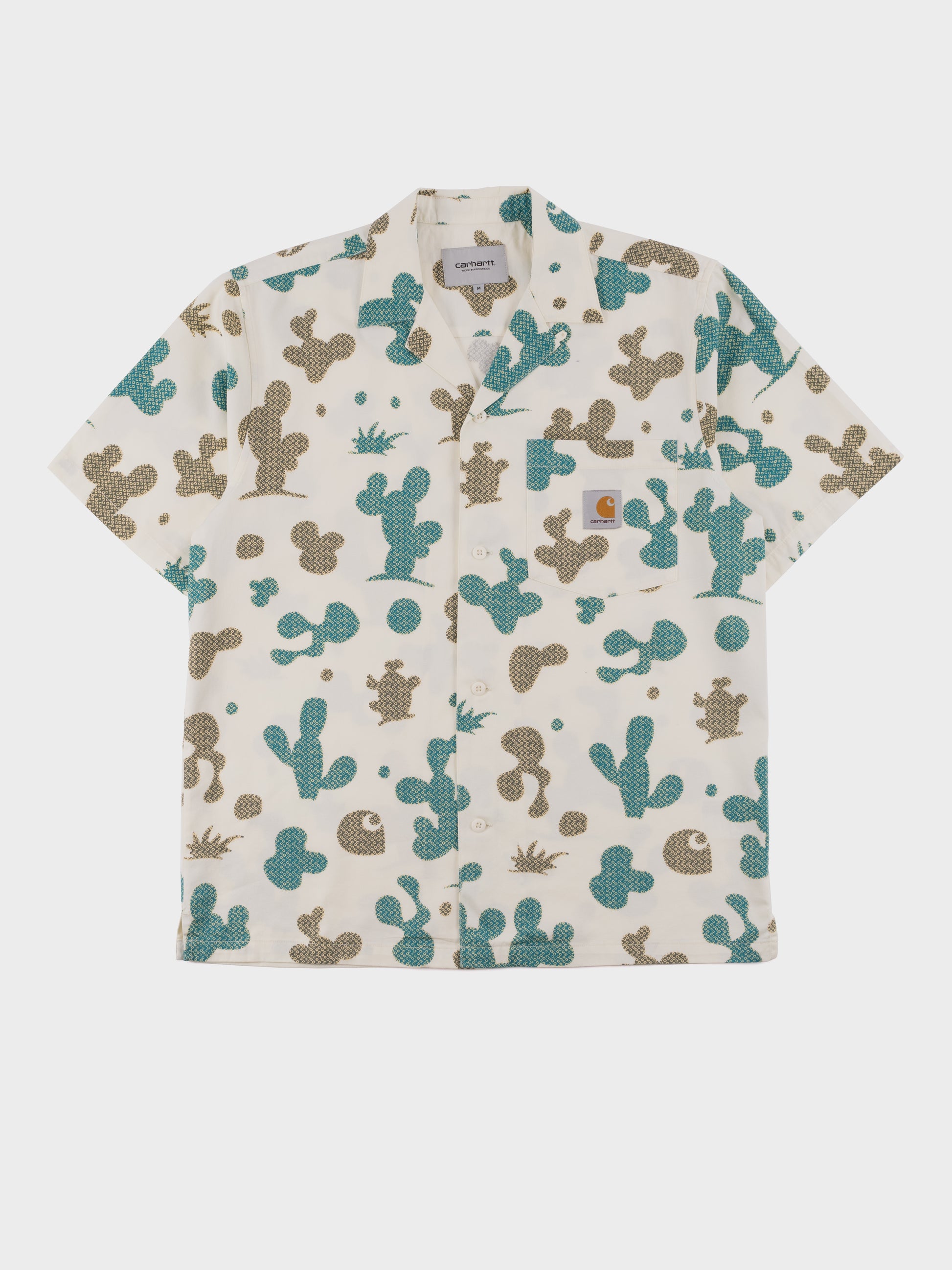 Carhartt SS Opus Shirt - Opus Print/Wax