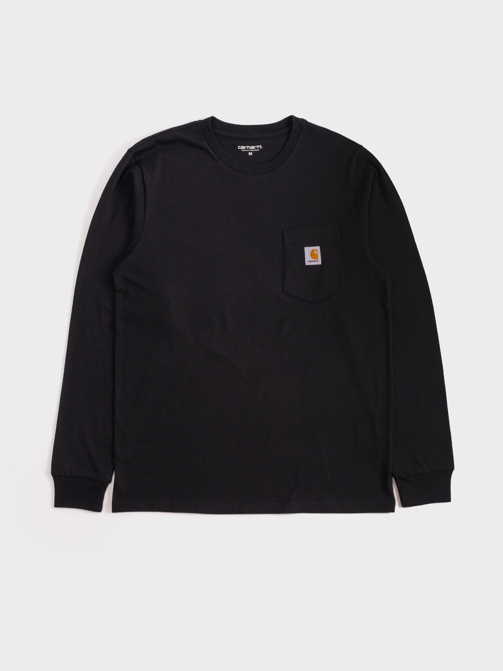 Carhartt L/S Pocket T Shirt - Black