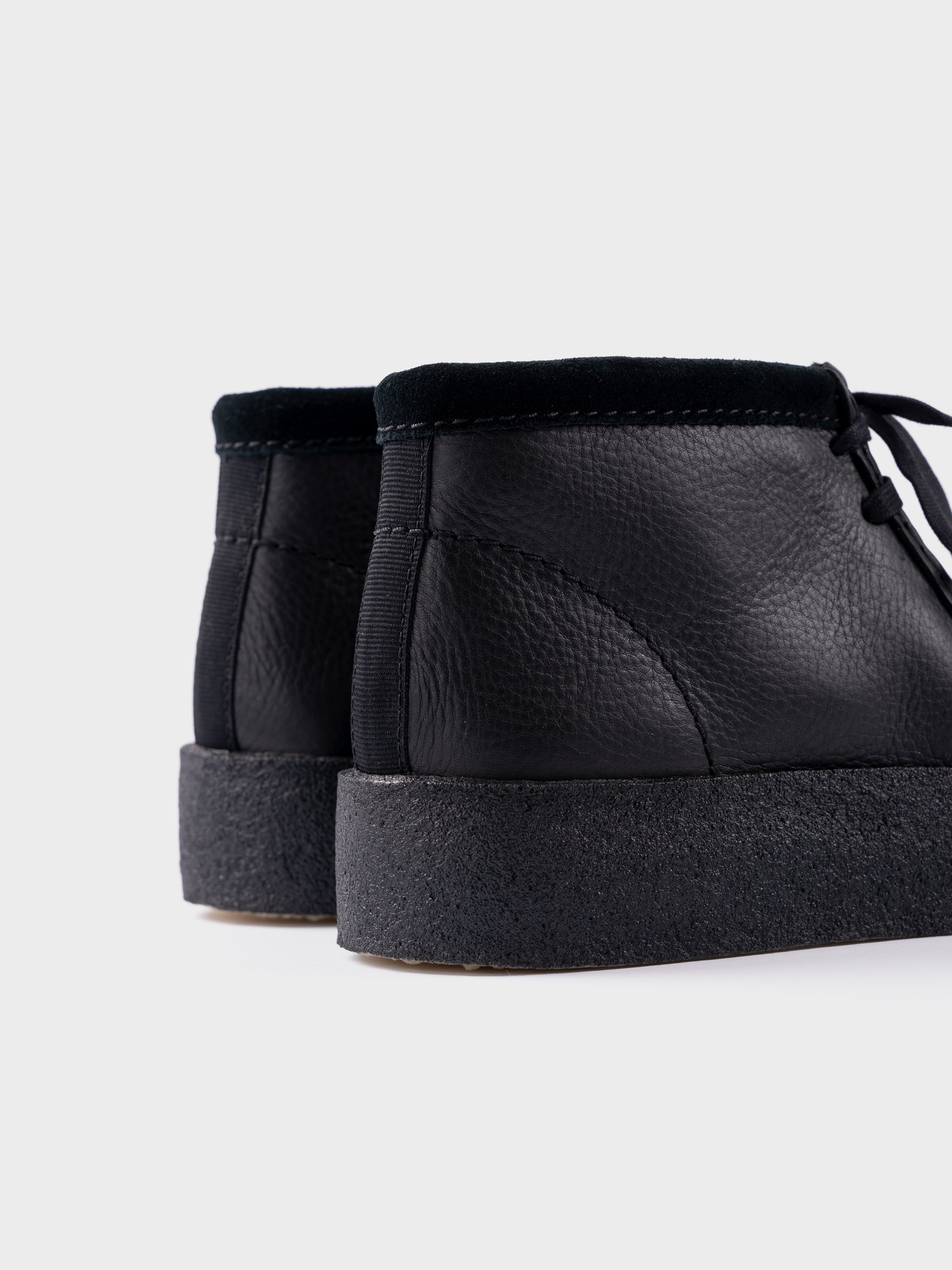 Clarks 22AW 別注 Wallabee Cup Lo BLACK UK7 Clarks Men's Wallabee Cup Lo Mules, Black Suede, 8.5 M US