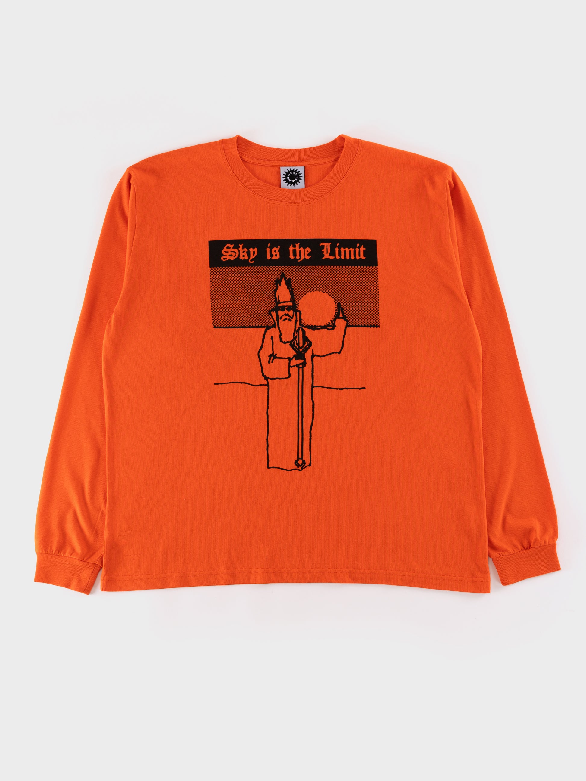 Good Morning Tapes Sky Is The Limit LS Tee - Brick