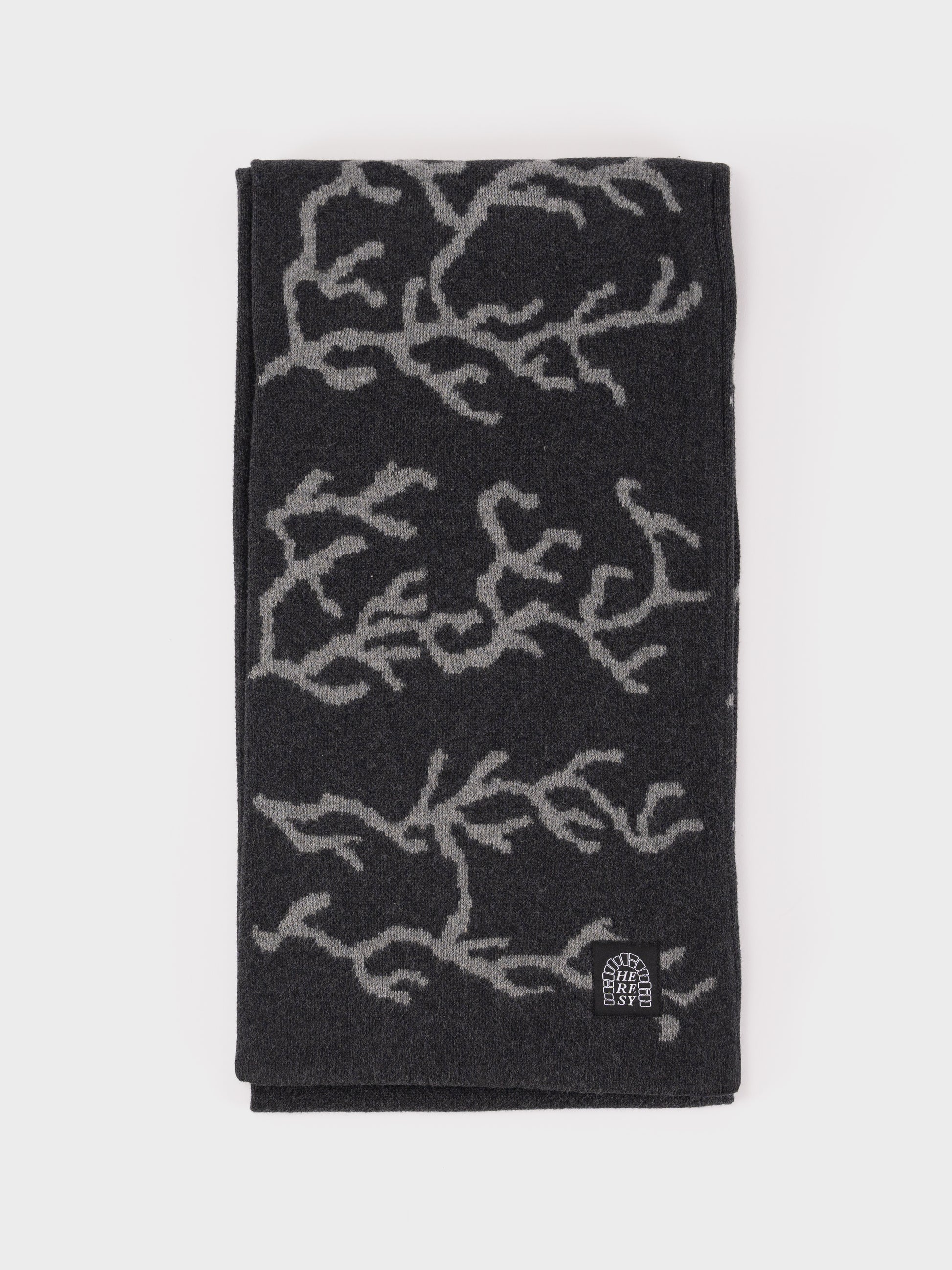 Heresy Root Scarf - Charcoal