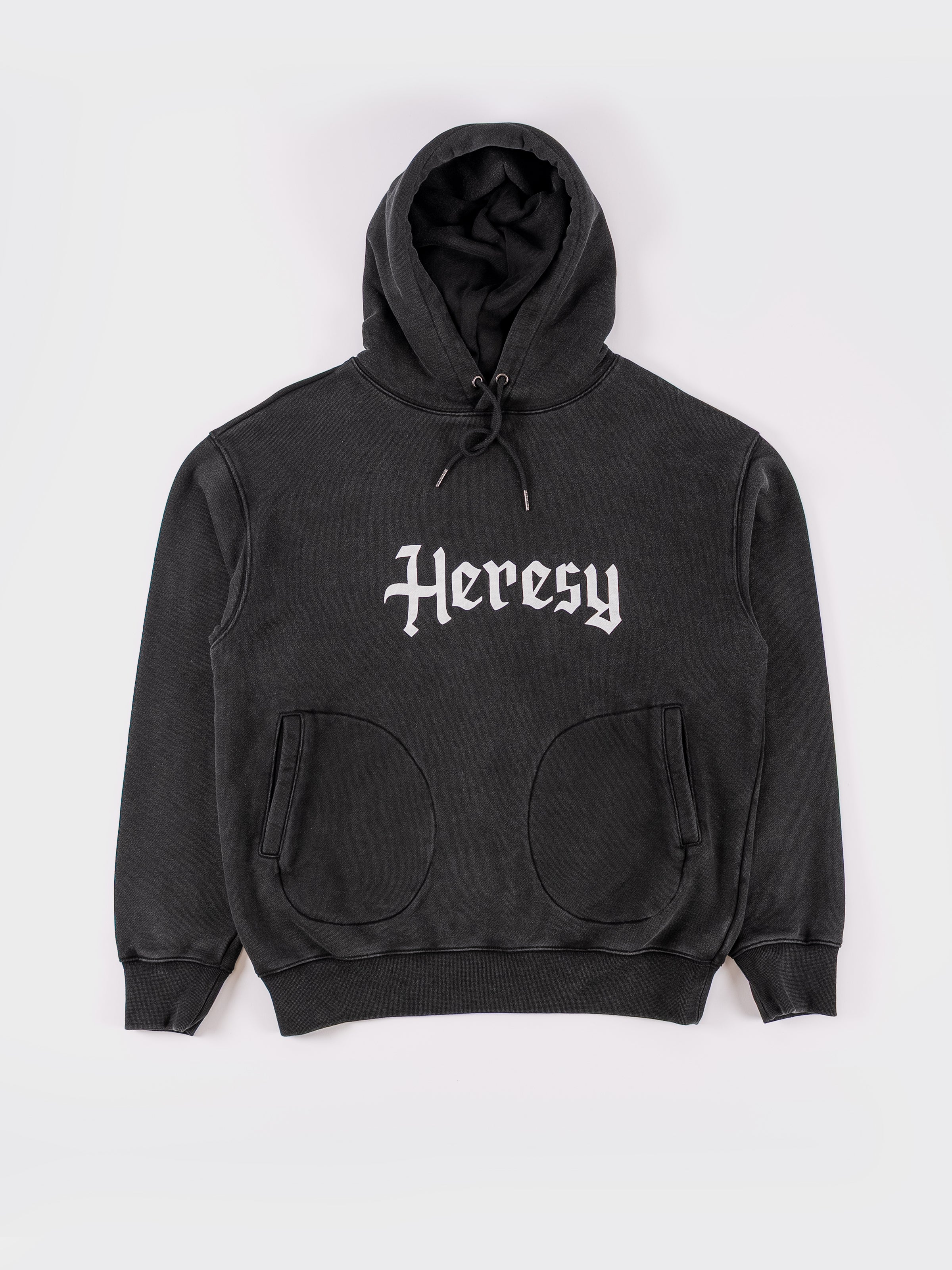 HERESY　限定HOODIE Heresy Villein Hood - Black – Seven Stones