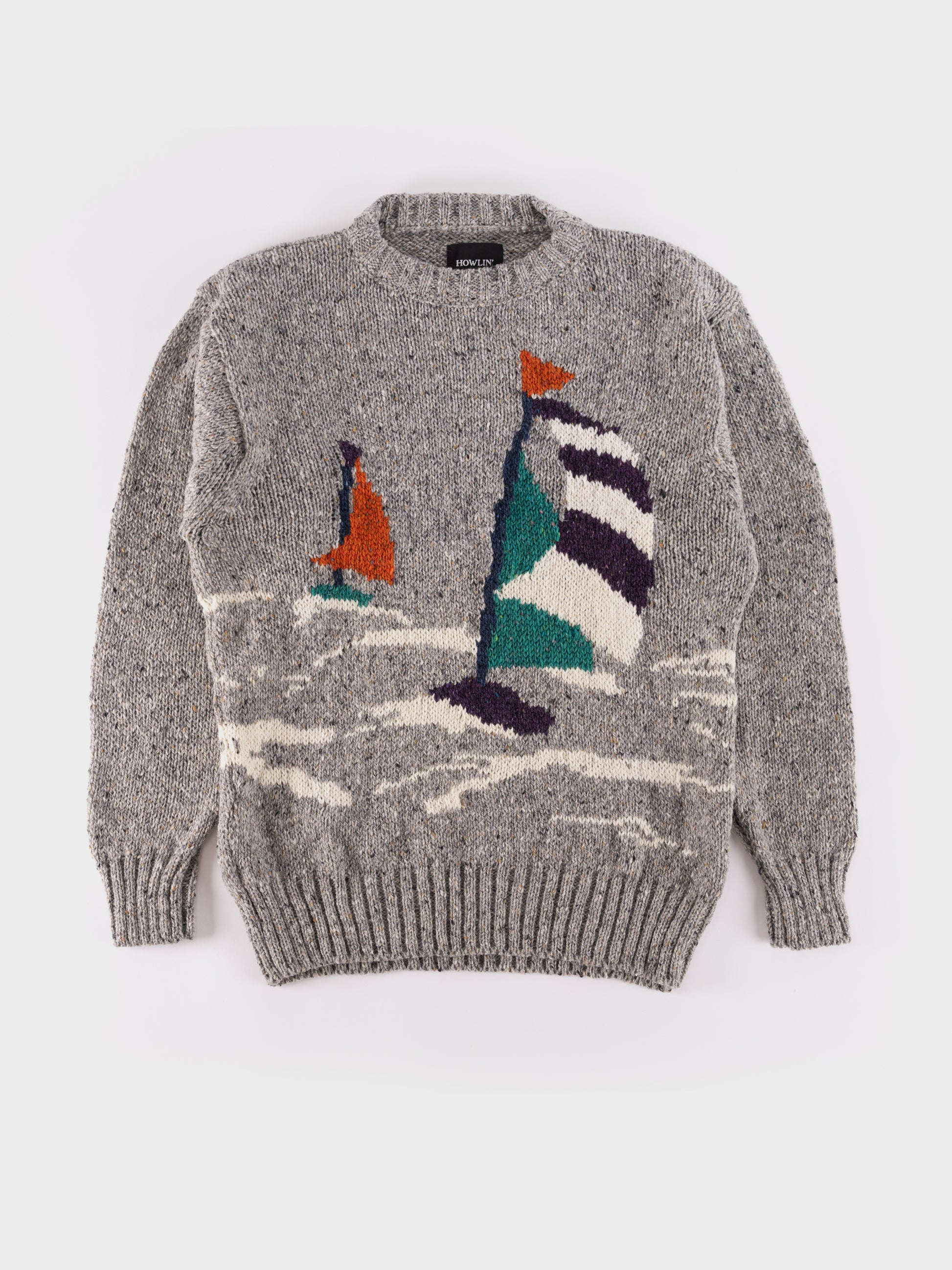 Howlin' Boat Tripping Knit - Silver