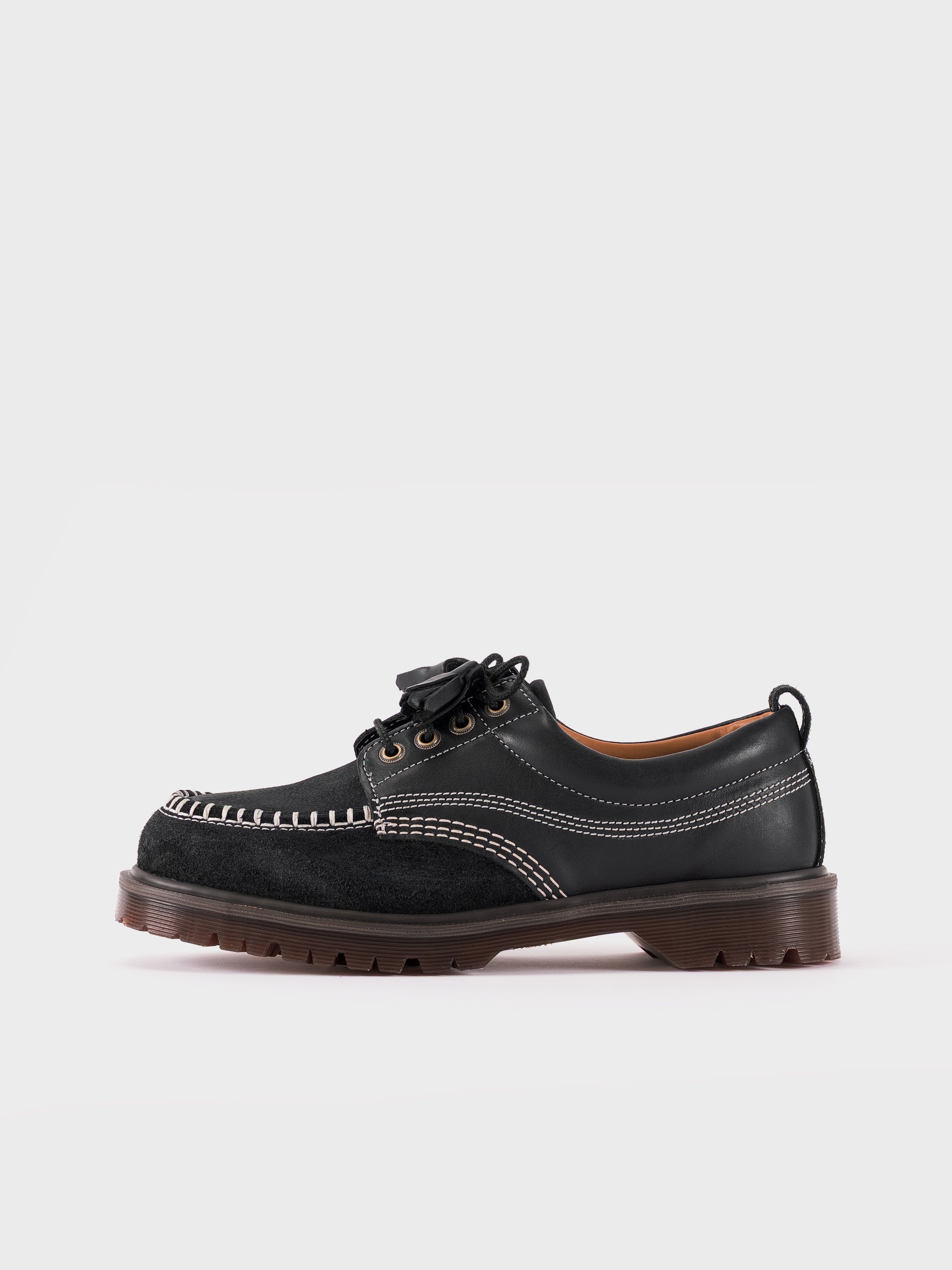 Dr Martens Lowell Mixed Leather - Black