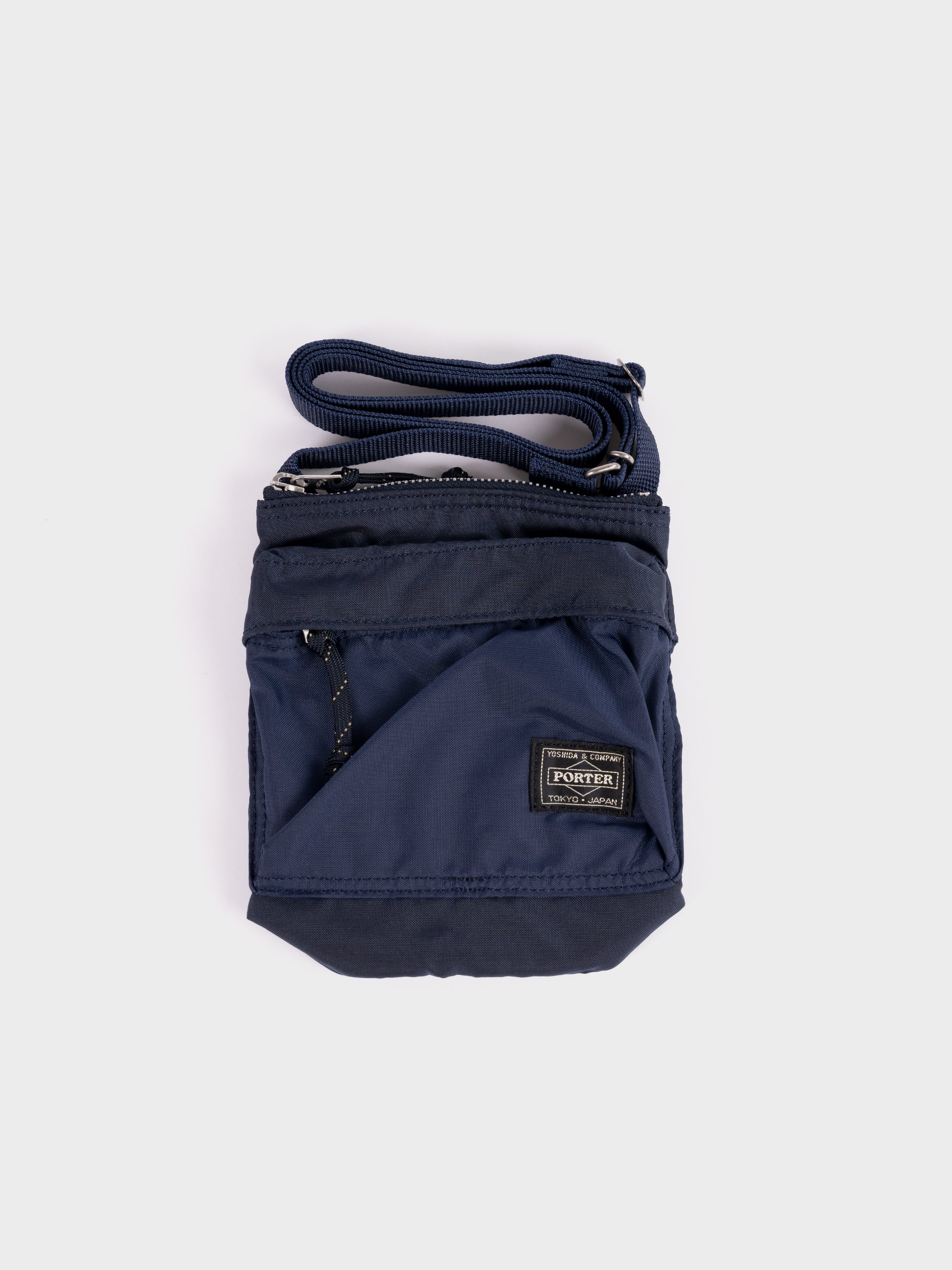 Porter-Yoshida & Co Force Shoulder Pouch - Navy – Seven Stones