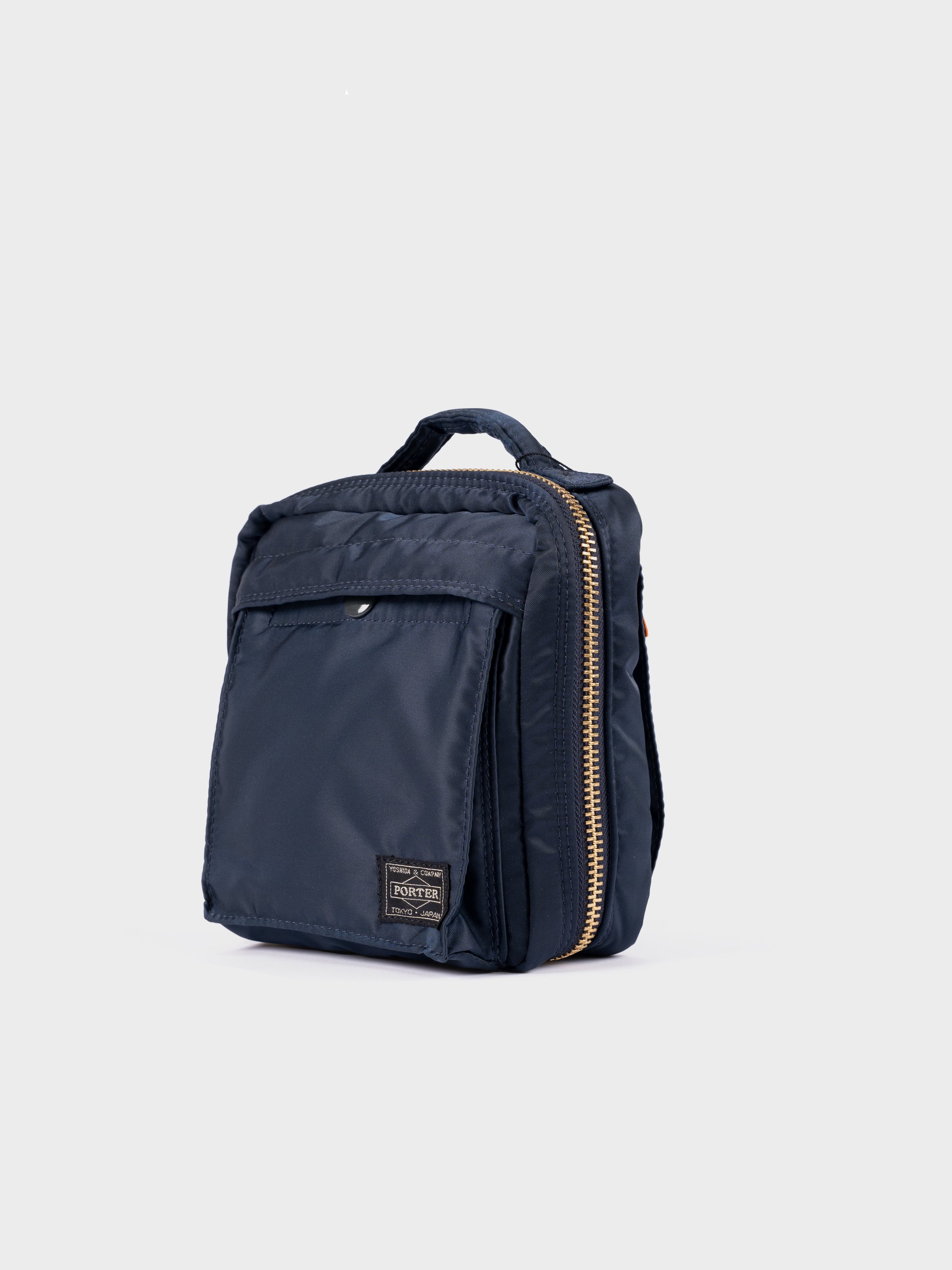 Porter-Yoshida & Co Tanker Square Shoulder Bag - Iron Blue