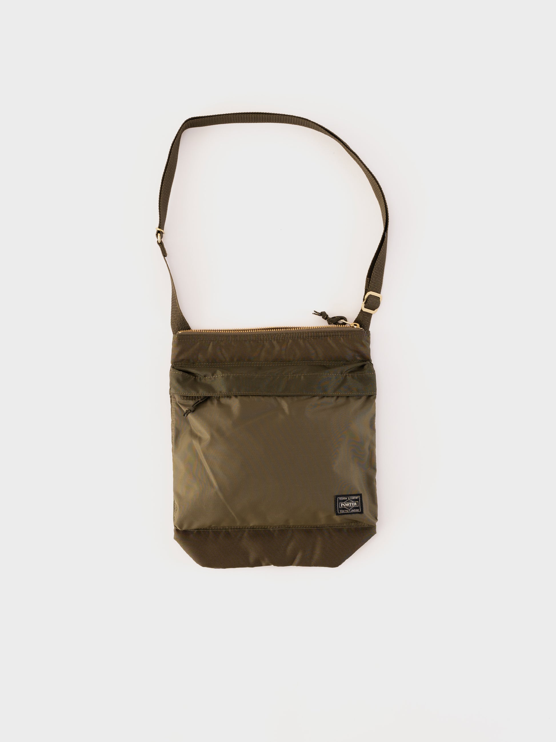 Porter-Yoshida & Co Force Shoulder Pouch Large - Drab Olive