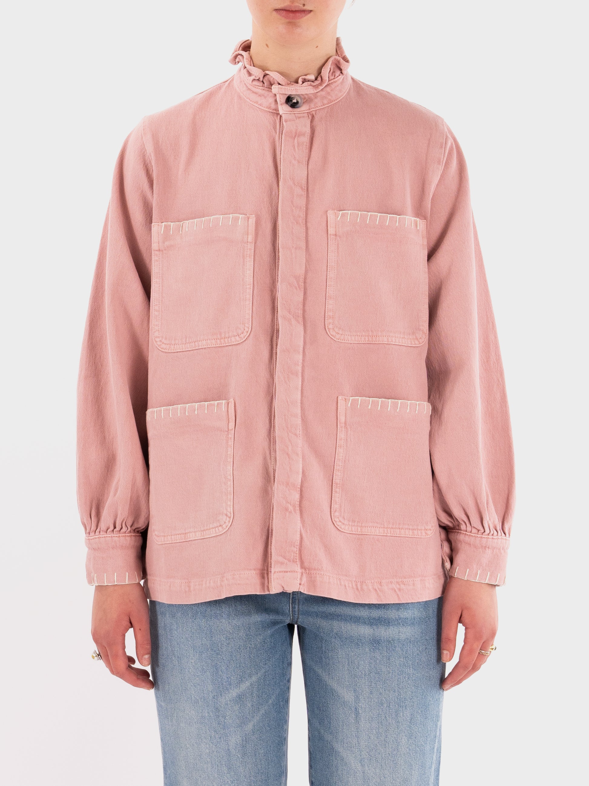 Seventy + Mochi Pablo Jacket - Dusty Rose