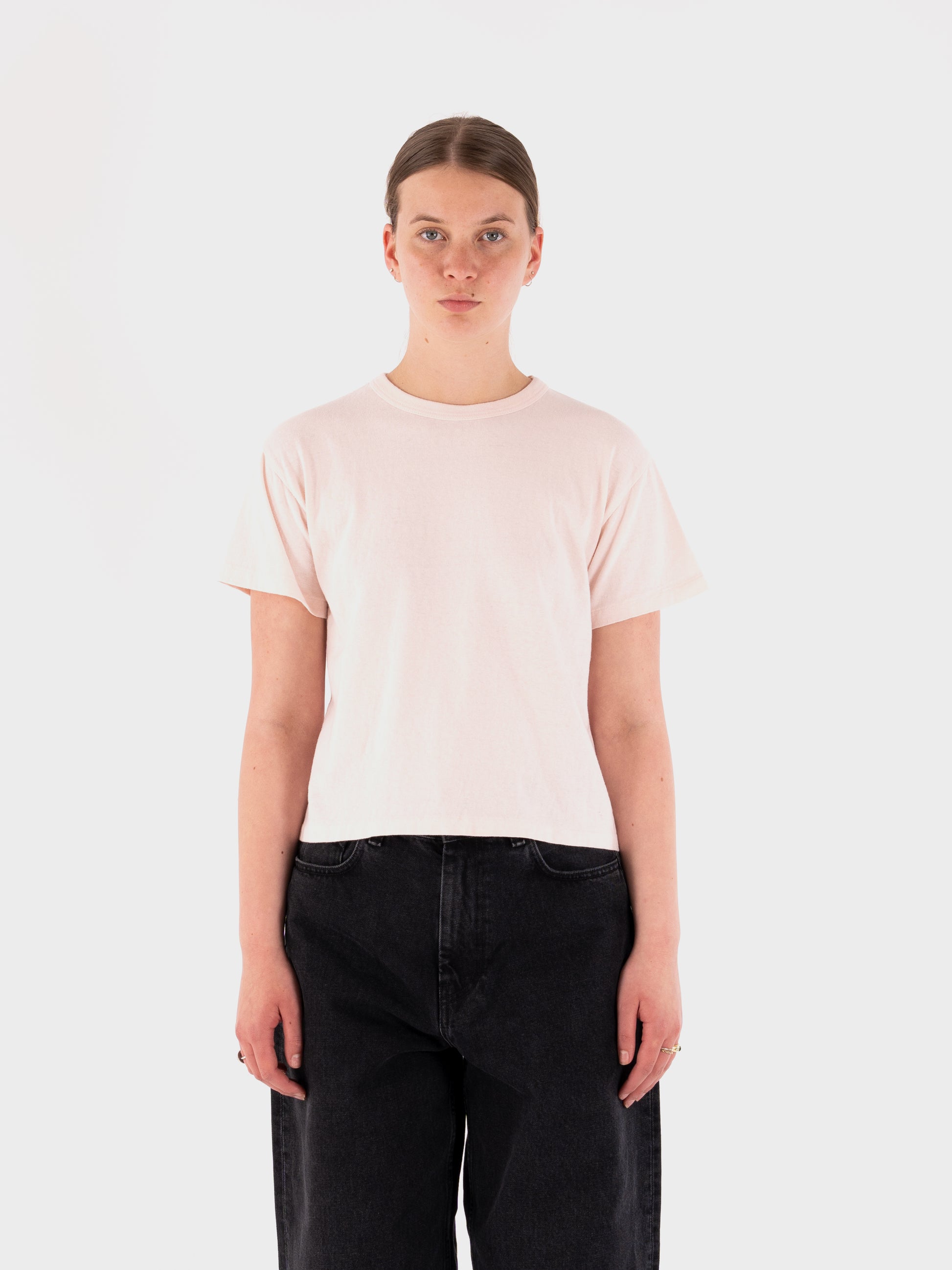 Sunray Spirit Hi'Aka SS T-Shirt - Mauve Chalk