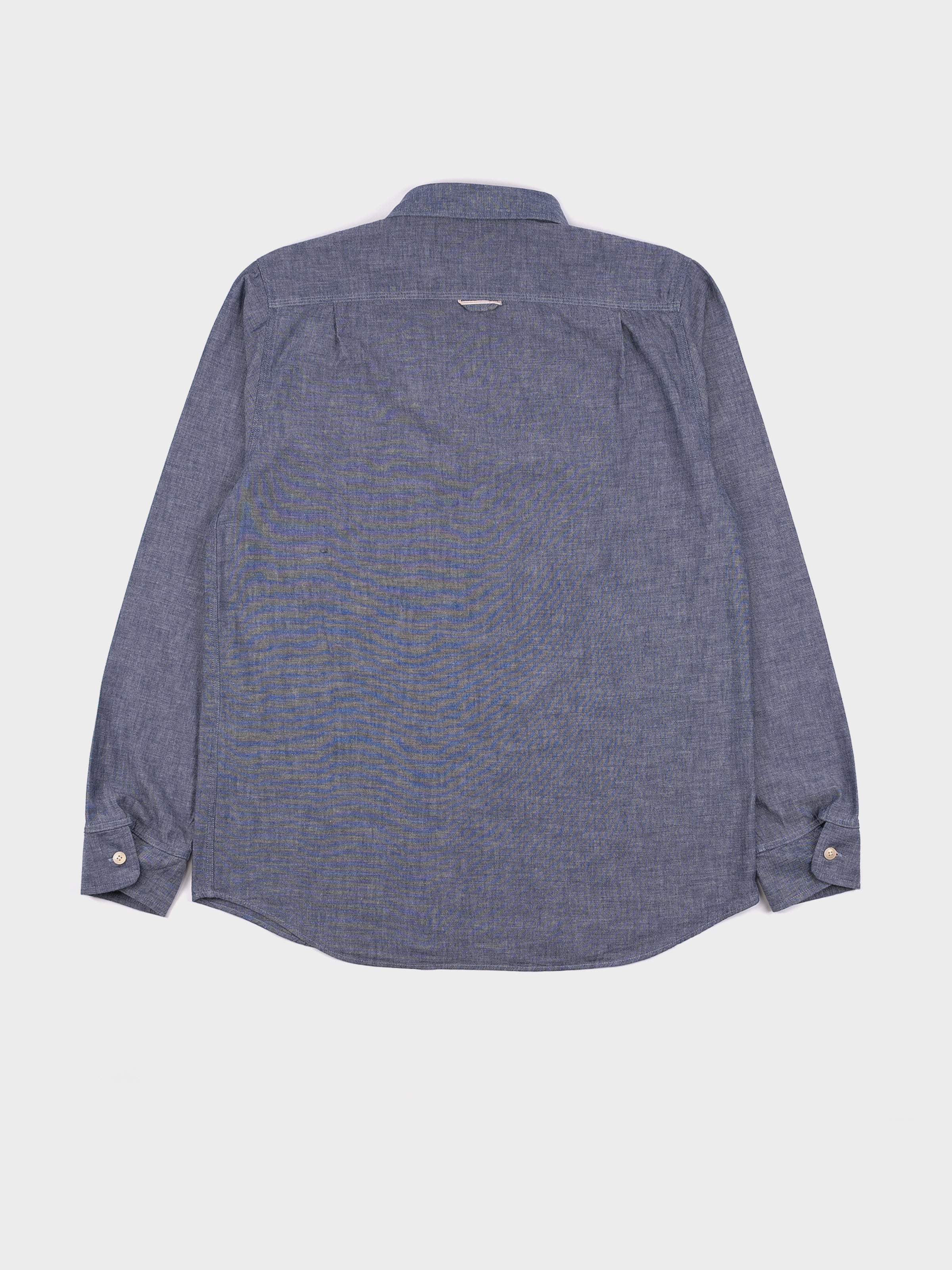 TOAST Otis Selvedge Chambray Shirt - Indigo – Seven Stones