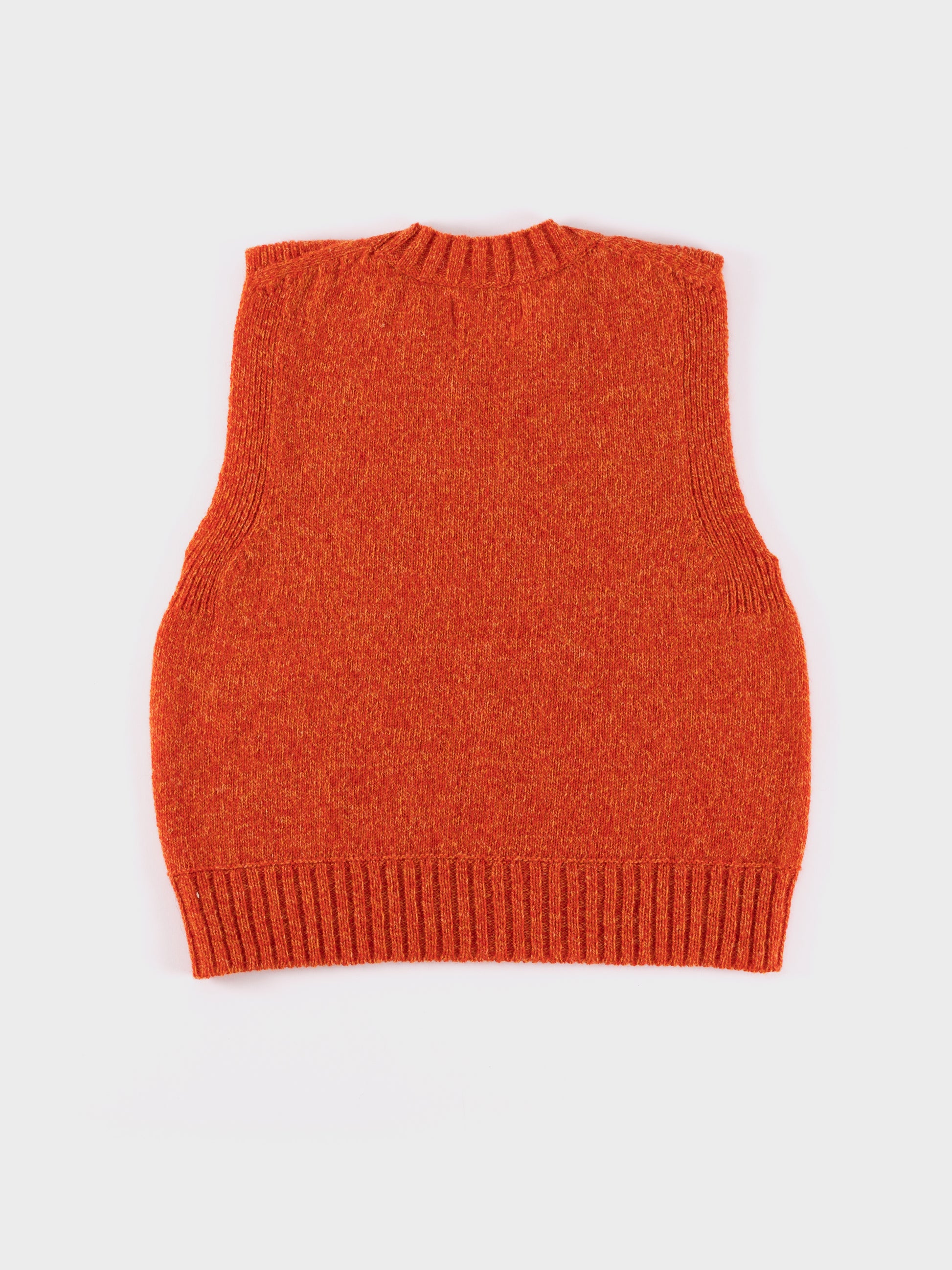 TOAST Neat Mouline Wool Tank - Amber Marl