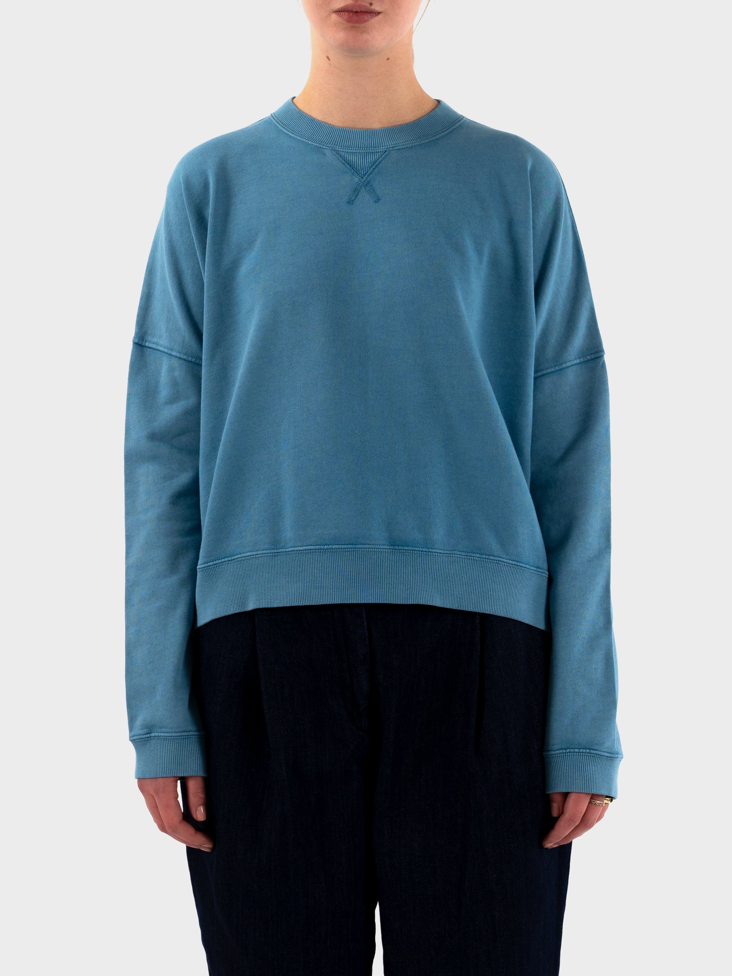 YMC Almost Grown Sweatshirt - Blue – Seven Stones