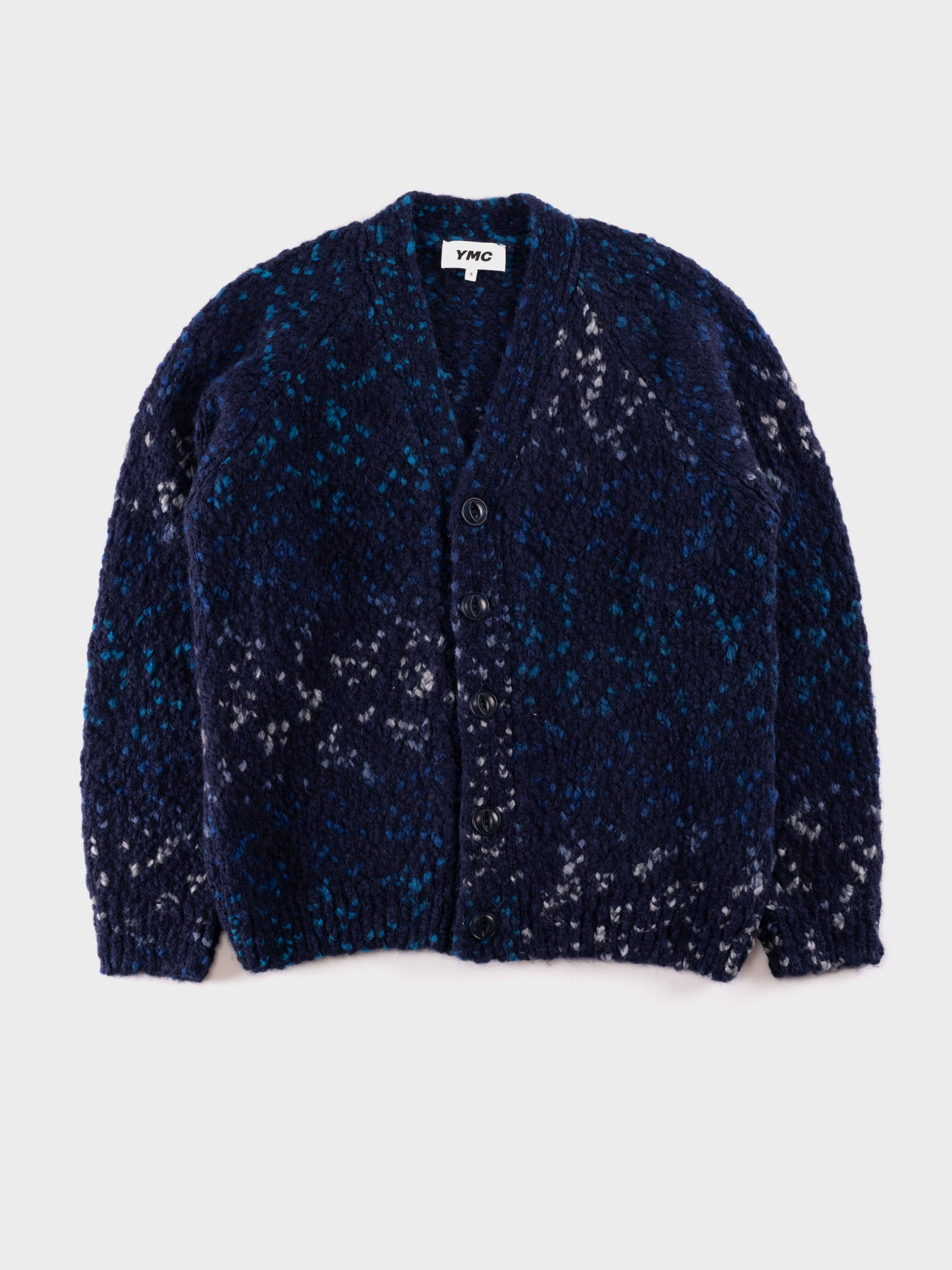 YMC Kurt Cardigan - Navy – Seven Stones