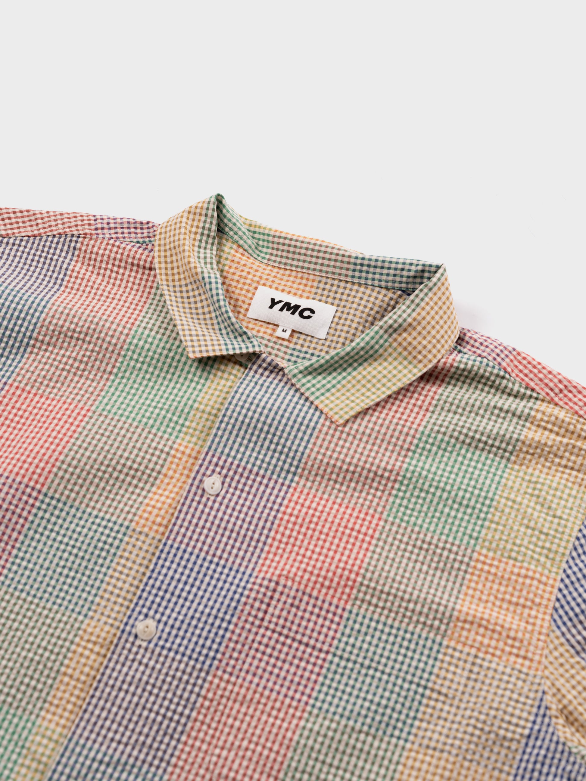 YMC Malick Shirt - Check Multi